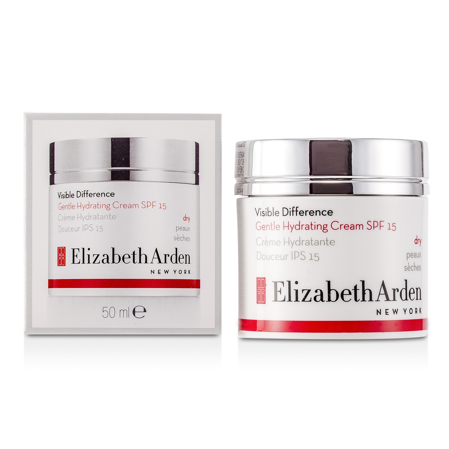 エリザベスアーデン Elizabeth Arden ビジブル ディファレンス ジェントル ハイドレーティング クリーム SPF 15 （ドライスキン用） 50ml/1.7oz