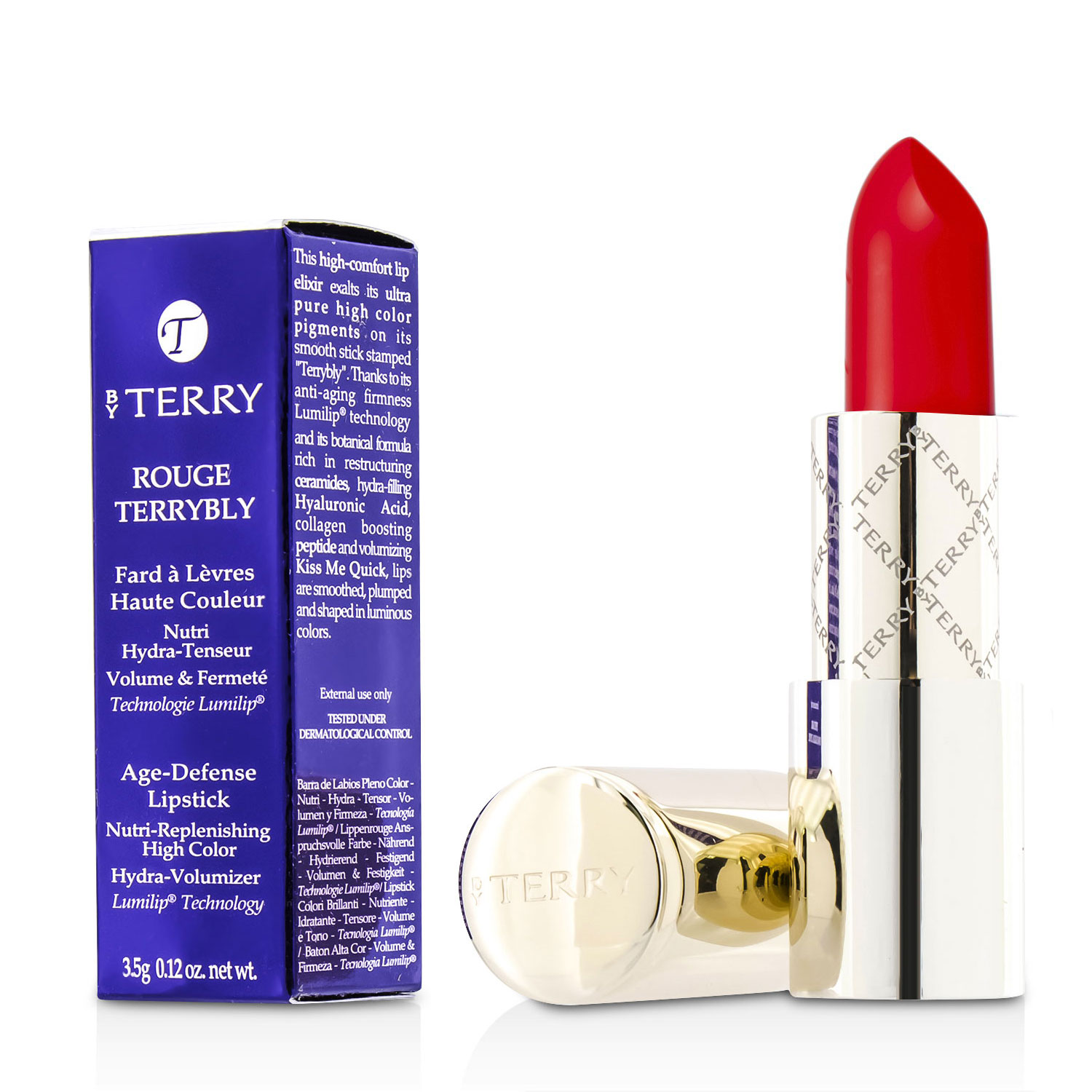 By Terry Rouge Terrybly أحمر شفاه مقاوم لعلامات التقدم في العمر 3.5g/0.12oz