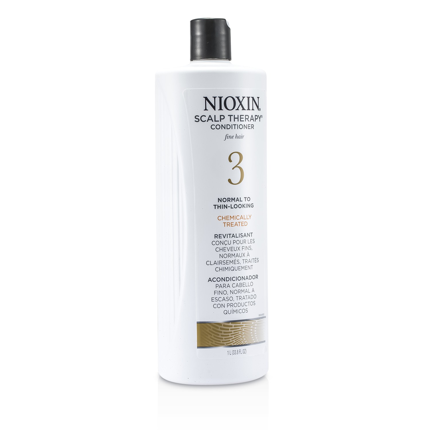 Nioxin Condicionador System 3 Scalp Therapy Conditioner p/ cabelo fino, normal, e tratado com quimica 1000ml/33.8oz