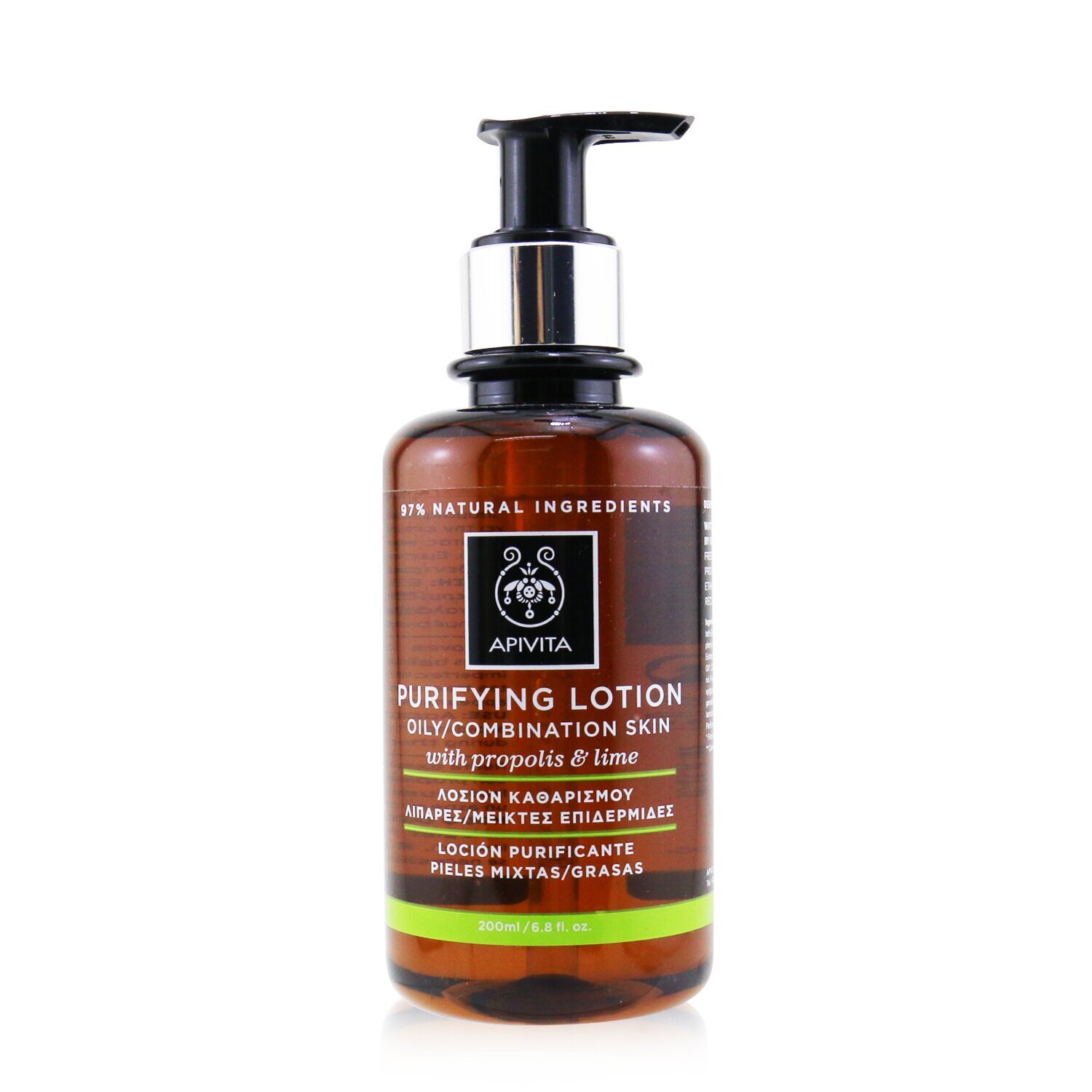 Apivita Purifying Tonic Lotion with Propolis & Citrus (Oily/Combination Skin) 200ml/6.8oz