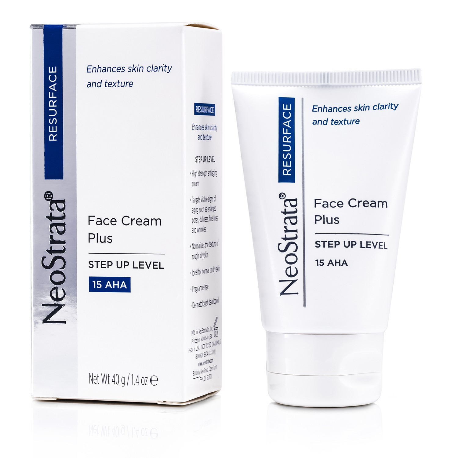 Neostrata Resurface Face Cream Plus Step Up Level 15 AHA 40g/1.4oz