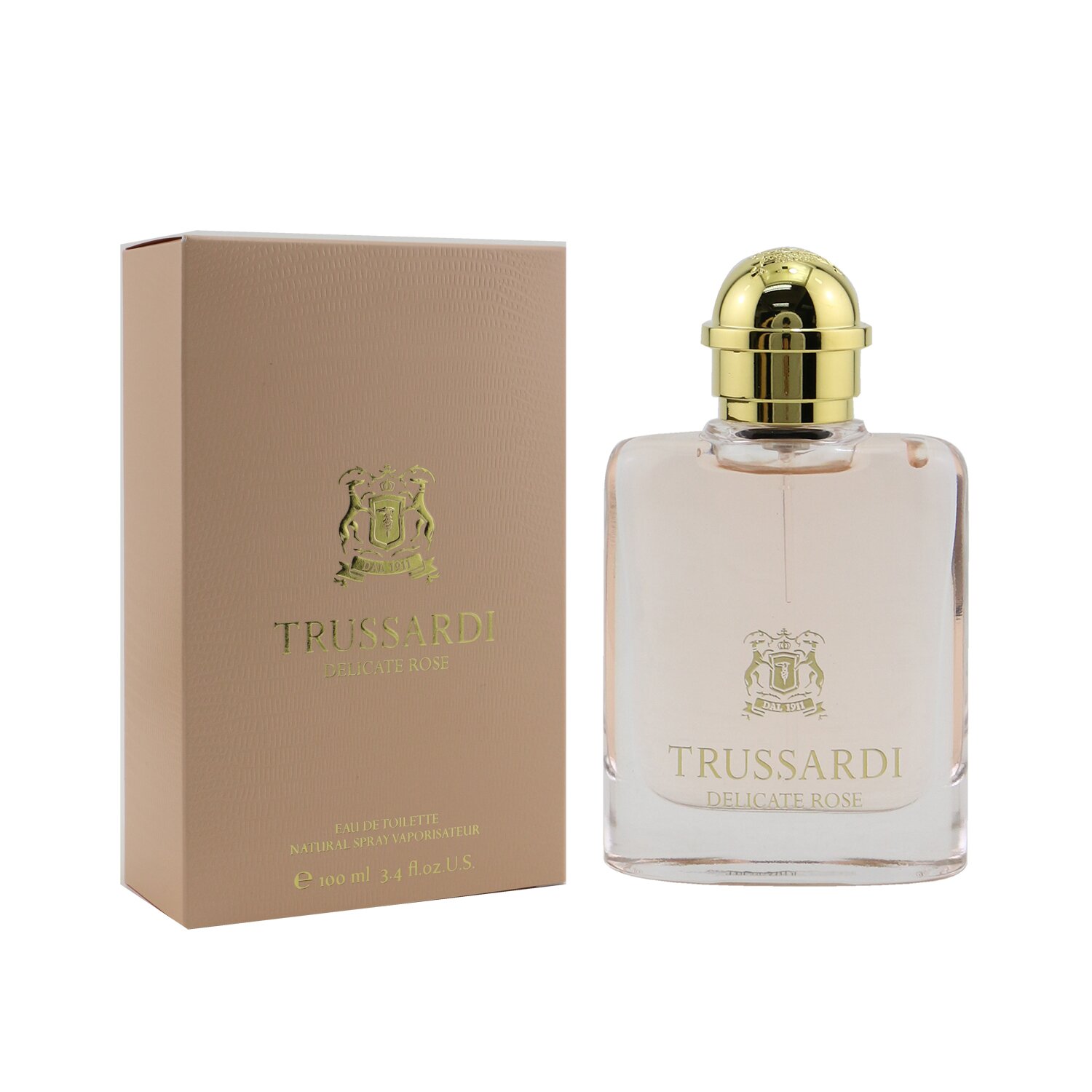 Trussardi Delicate Rose Eau De Toilette Spray 100ml/3.4oz