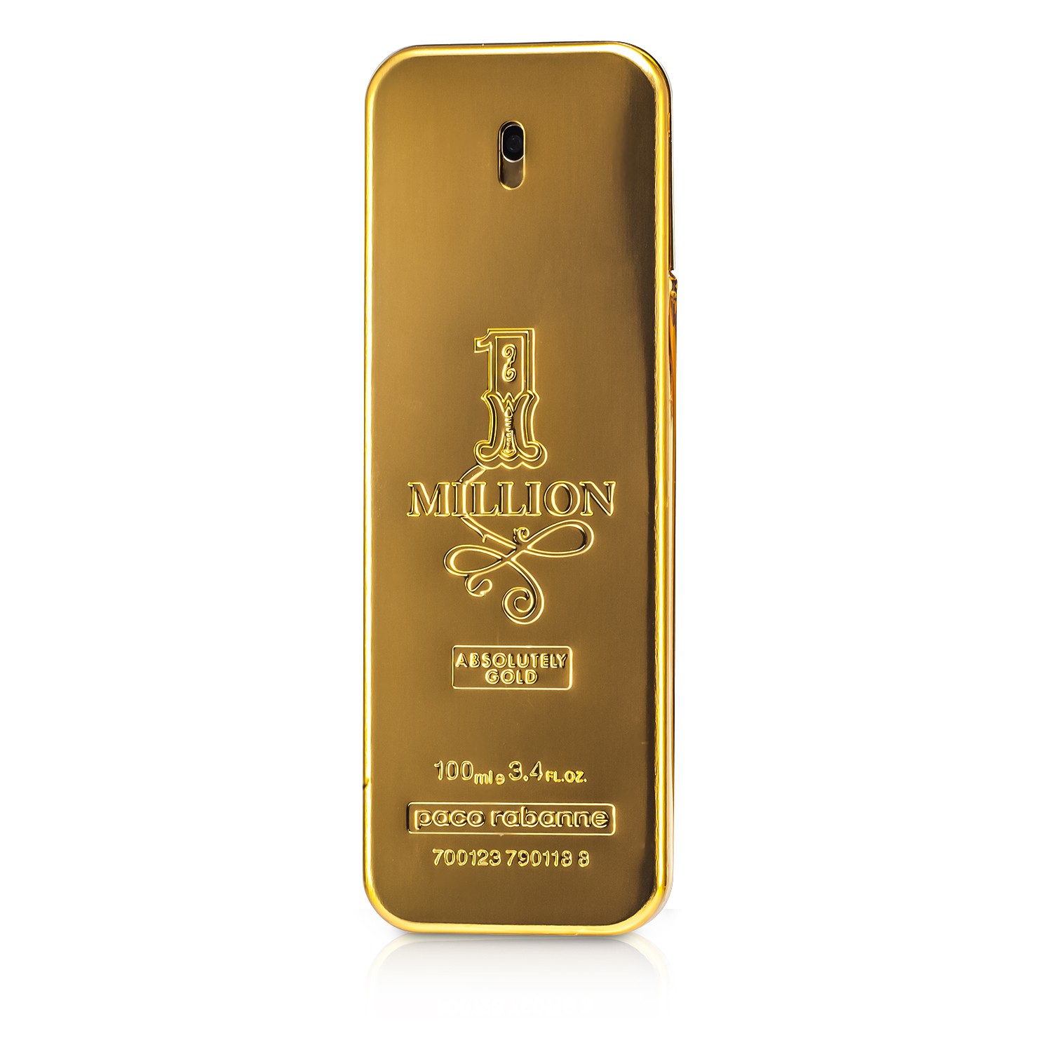 Paco Rabanne One Million Absolutely Gold Pure Perfume Semprot 100ml/3.4oz