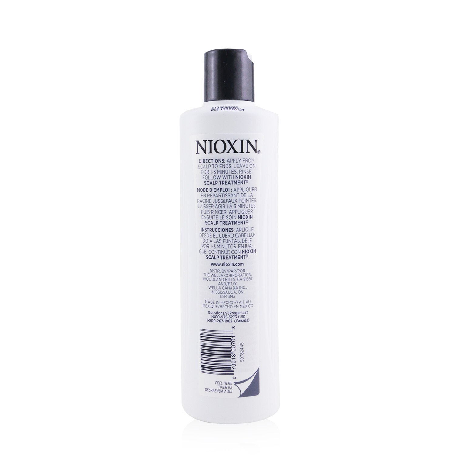 Nioxin System 1 Scalp Therapy Conditioner For Fine Hair, Normal to Thin-Looking Hair 300ml/10.1oz