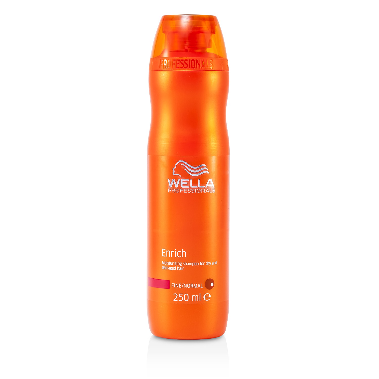 Wella Enrich Moisturizing Shampoo For Dry & Damaged Hair (Fine/Normal) 250ml/8.4oz