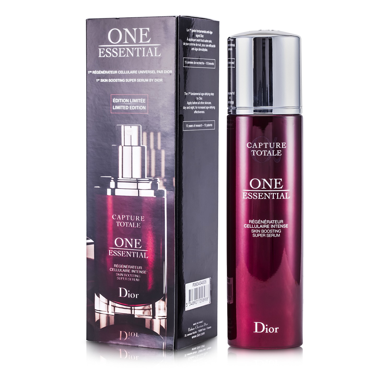 Christian Dior Capture Totale One Essential Тері Күйін Жақсартқыш Іркіті 75ml/2.5oz