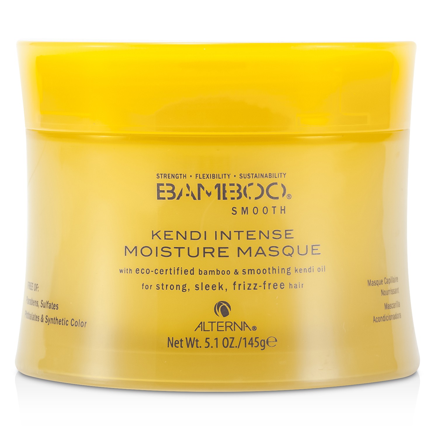 Alterna Intensywnie nawilżająca maska do włosów Bamboo Smooth Kendi Intense Moisture Masque (For Strong, Sleek, Frizz-Free Hair) 150ml/5.1oz