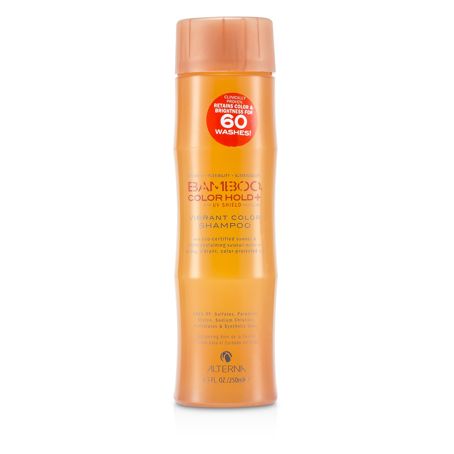 Alterna Bamboo Color Hold+ Vibrant Color Shampoo (For Strong, Vibrant, Color-Protected Hair) 250ml/8.5oz