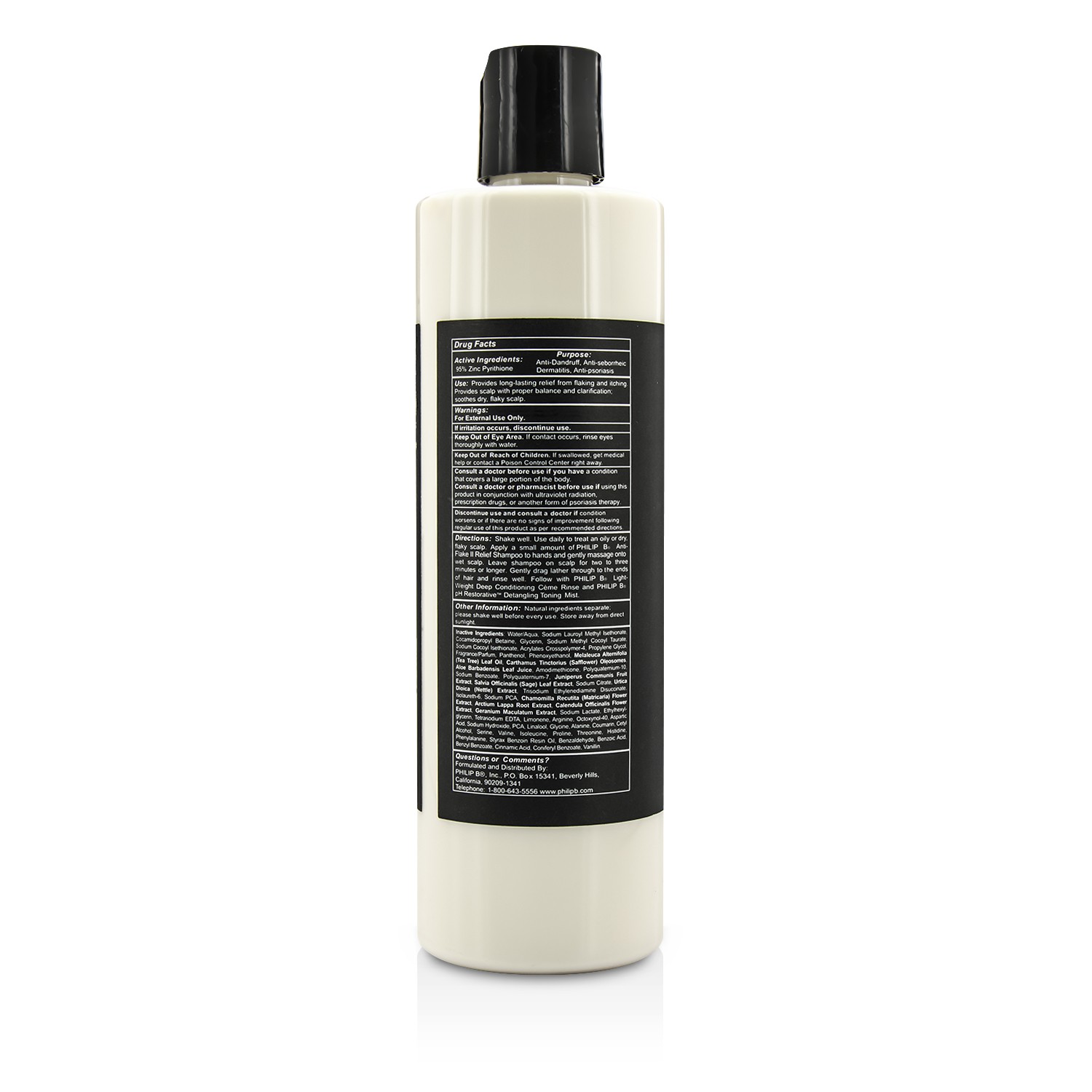 フィリップ B Philip B Anti-Flake II Relief Shampoo (Soothes Dry or Oily, Flaky Scalp) 350ml/11.8oz