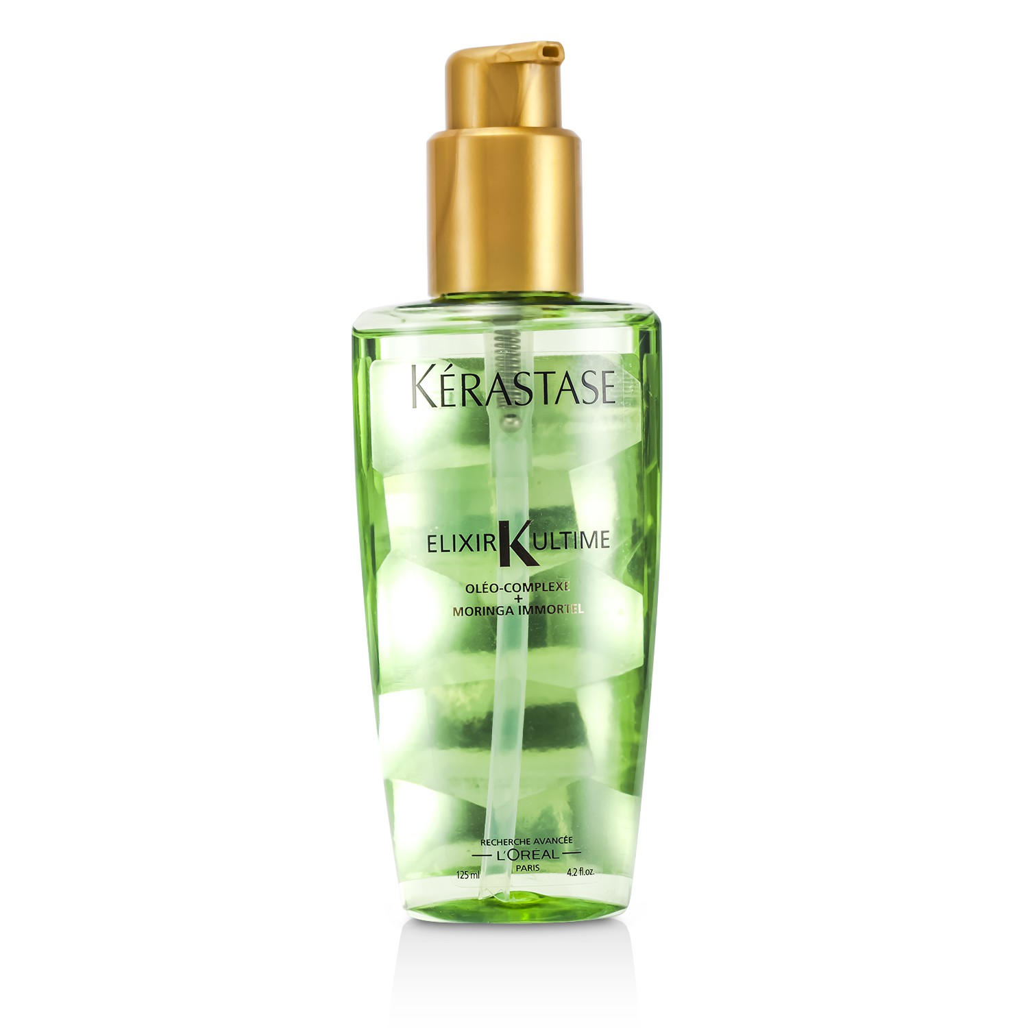 Kerastase Elixir Ultime Oleo-Complexe Moringa Immortel Replenishing and Beautifying Scented Oil (Para sa Buhok na Napinsala) 125ml/4.2oz