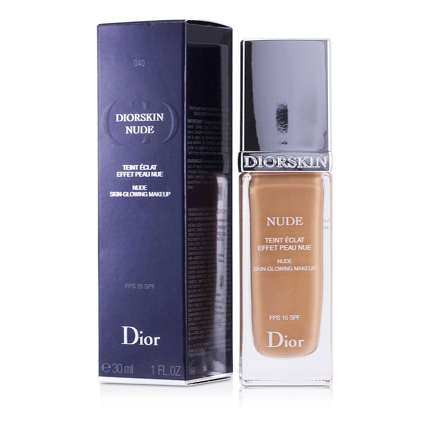 Christian Dior Base Diorskin Nude Skin Glowing Makeup SPF 15 30ml/1oz