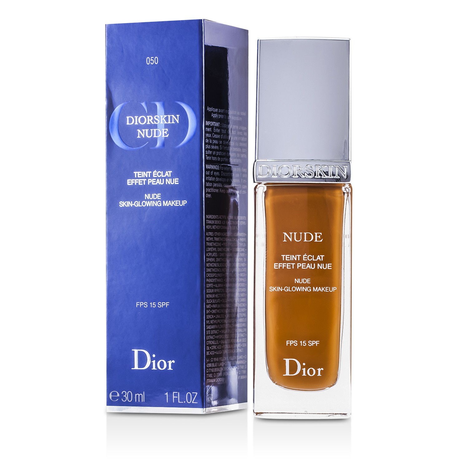 Christian Dior Diorskin Nude Dəriyə Parlaqlıq Verən Makiyaj SPF15 30ml/1oz