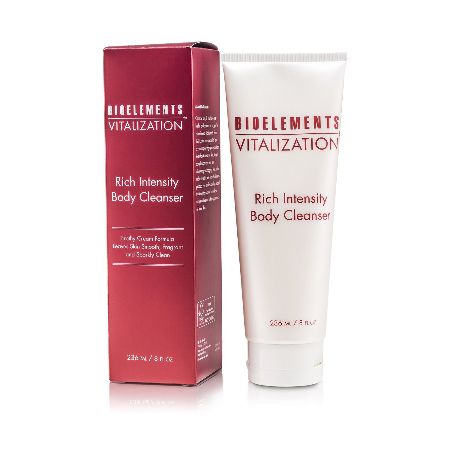 Bioelements Vitalization Πλούσιο Καθαριστικό Σώματος 236ml/8oz