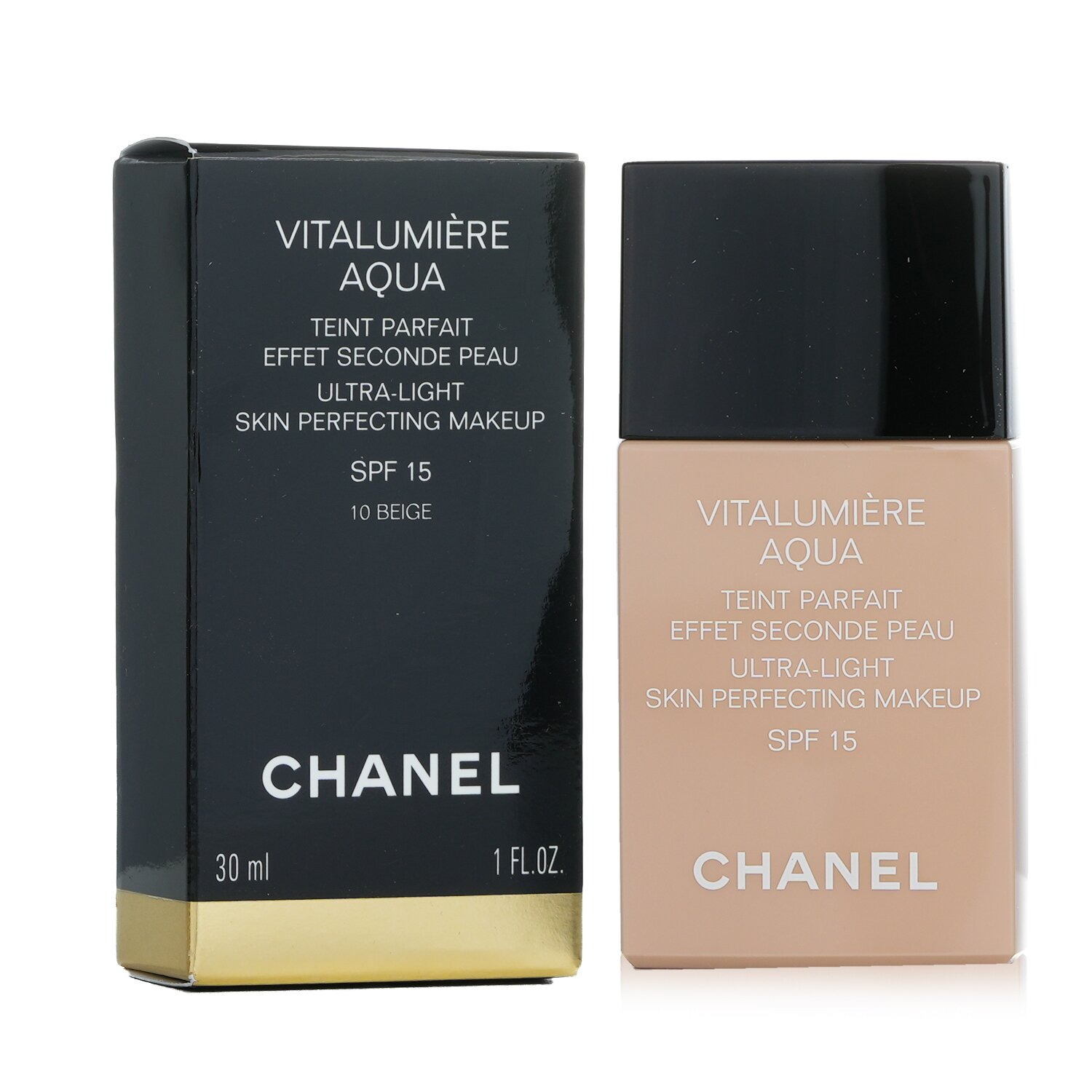 Chanel Vitalumiere Aqua Ultra Light Skin Perfecting Make Up SPF15 30ml/1oz