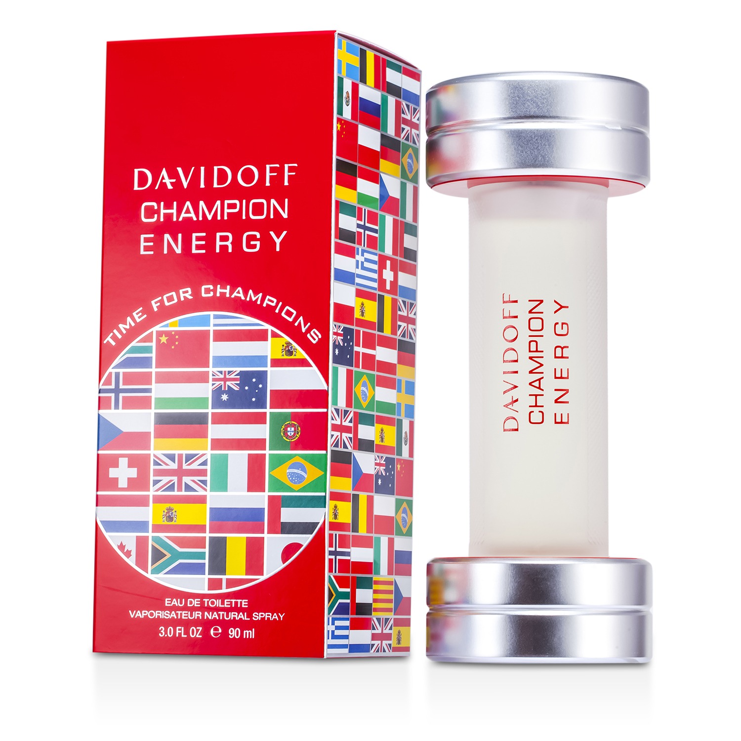 Davidoff Champion Energy toaletná voda s rozprašovačom (Medzinárodná séria) 90ml/3oz