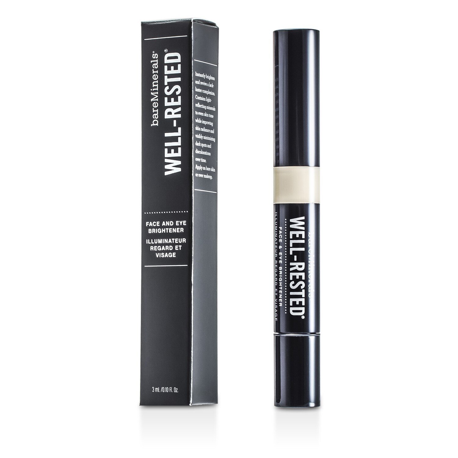 BareMinerals ปรับผิวรอบดวงตาและผิวหน้าใส BareMinerals Well Rested 3ml/0.1oz