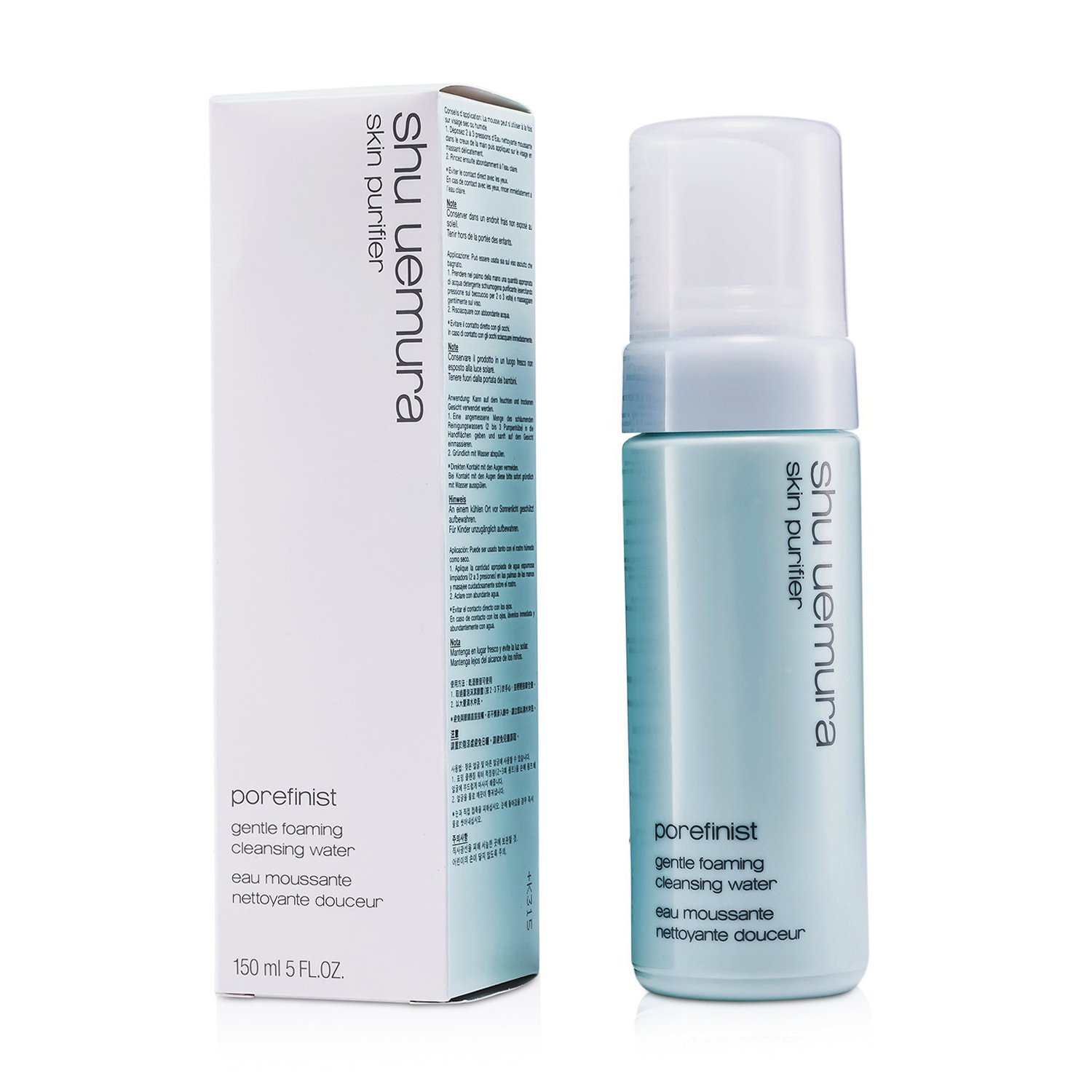 Shu Uemura Skn Purifier Porefinist Gentle Foaming Cleansing Water 150ml/5oz