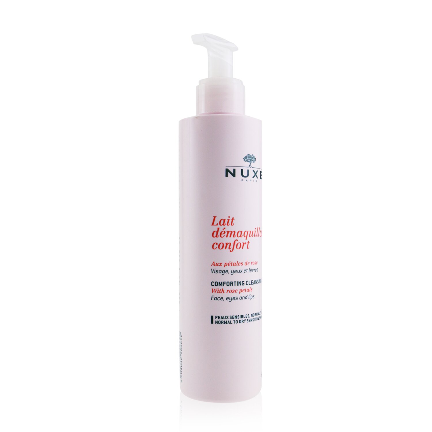 Nuxe Leite de limpeza calmante c/ petalas de rosa (pele noraml, seca e sensivel) 200ml/6.7oz