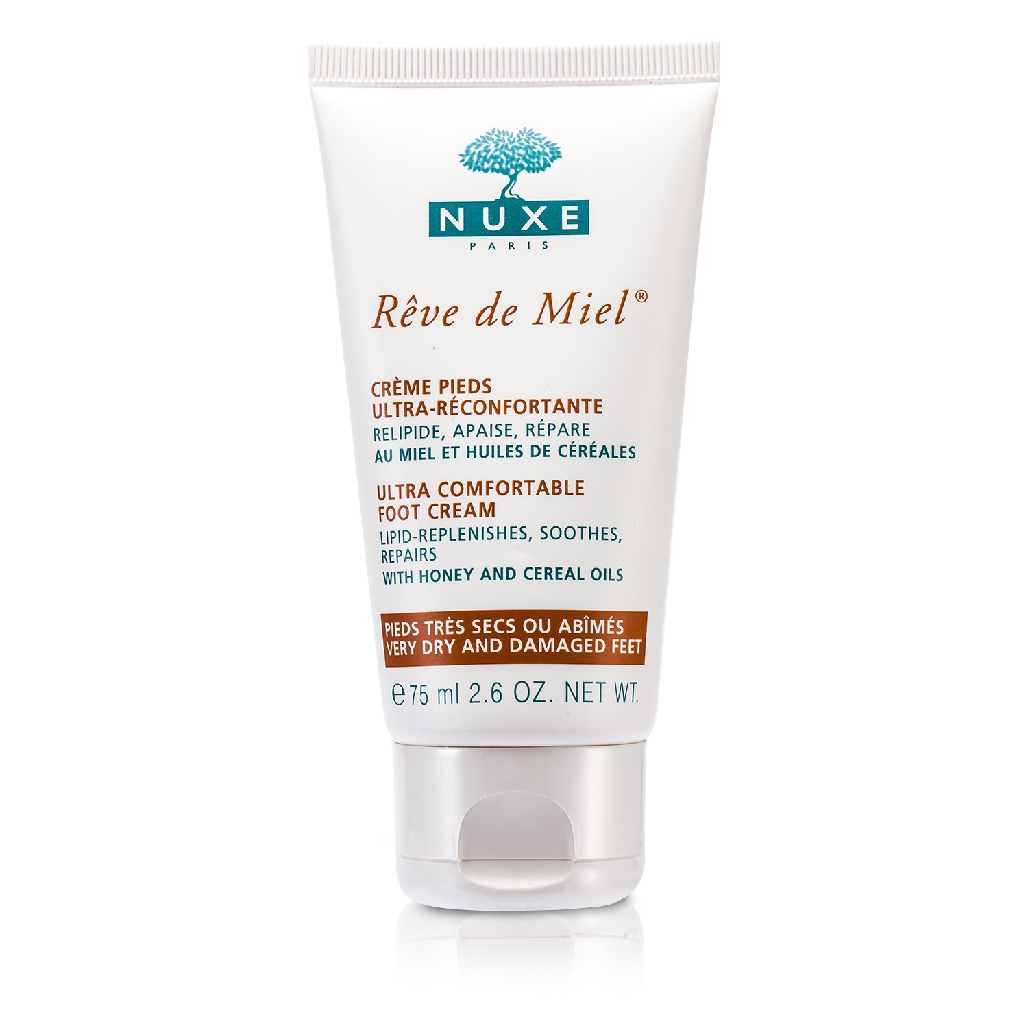 Nuxe Crema de Pies Ultra Bienestar Reve De Miel (Piel Muy seca y dañada) 75ml/2.6oz