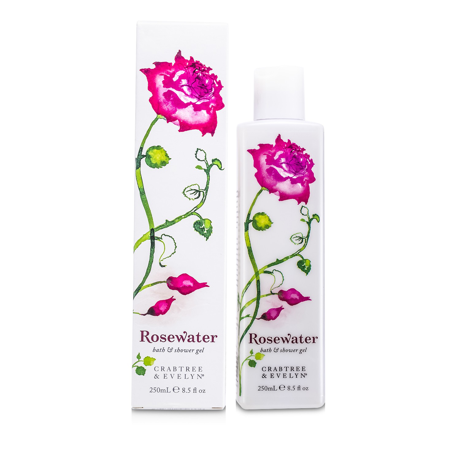 Crabtree & Evelyn Rosewater Gel de Baño y Ducha 250ml/8.5oz