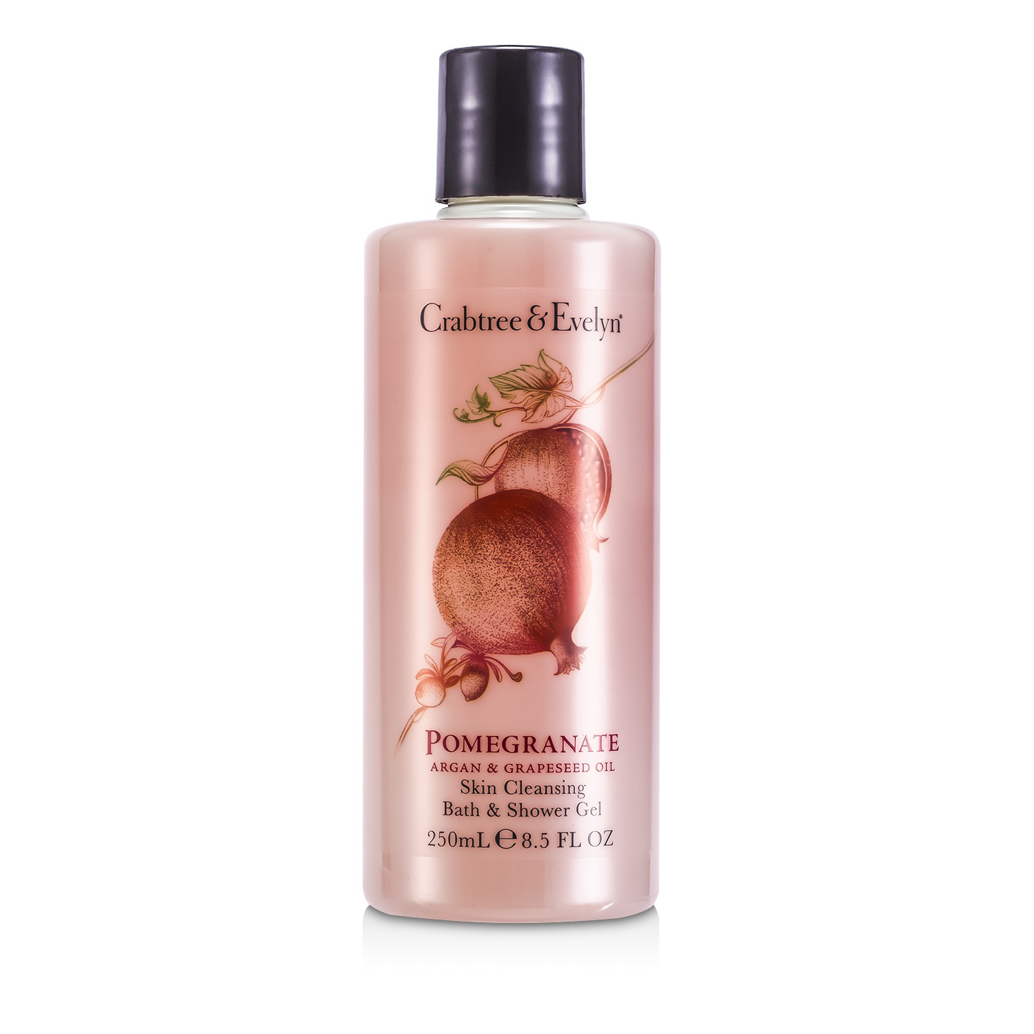 Crabtree & Evelyn Pomegranate, Argan & Grapeseed Bath & Shower Gel 250ml/8.5oz