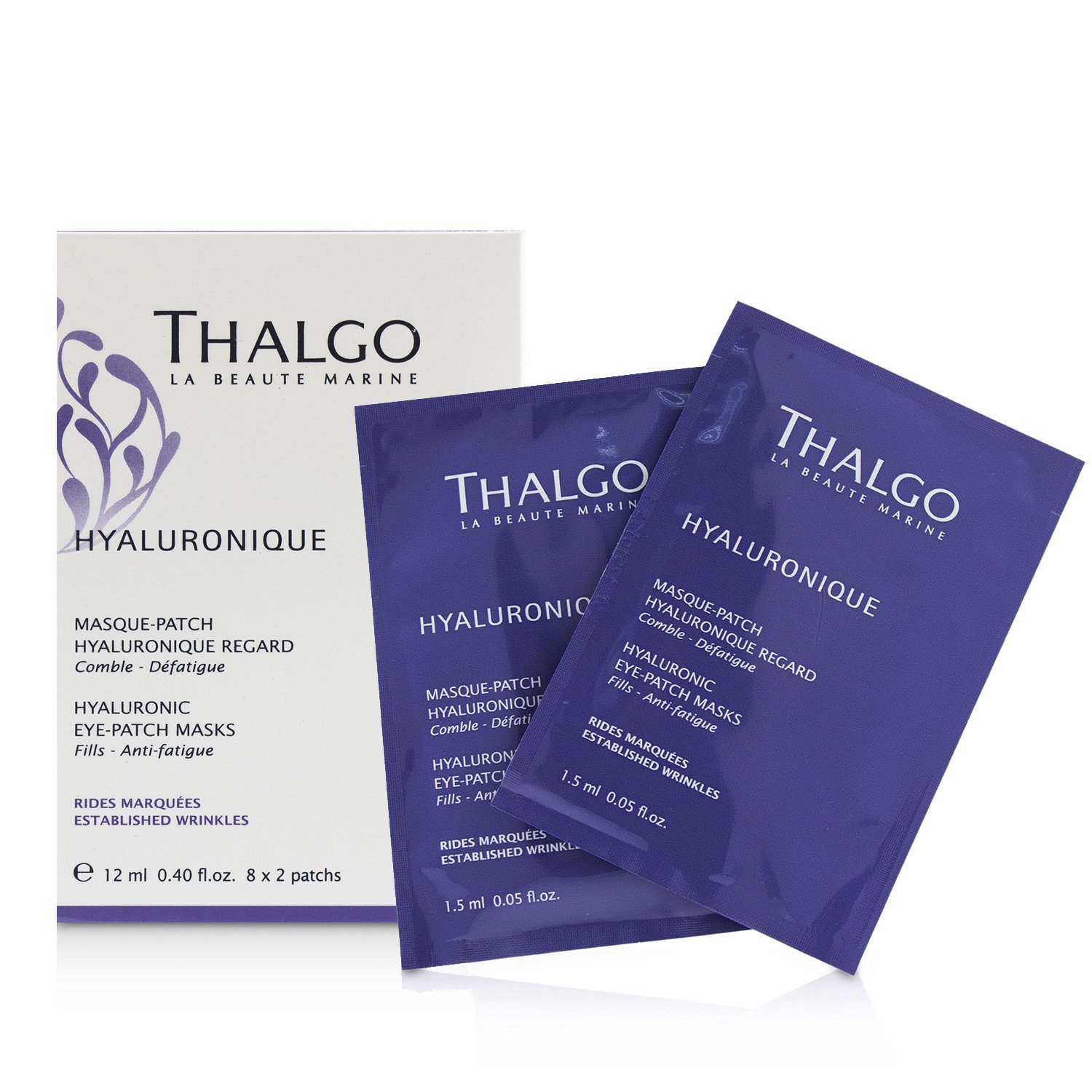 Thalgo Hyaluronique ماسك العيون بالهيالورونيك 8x2patchs