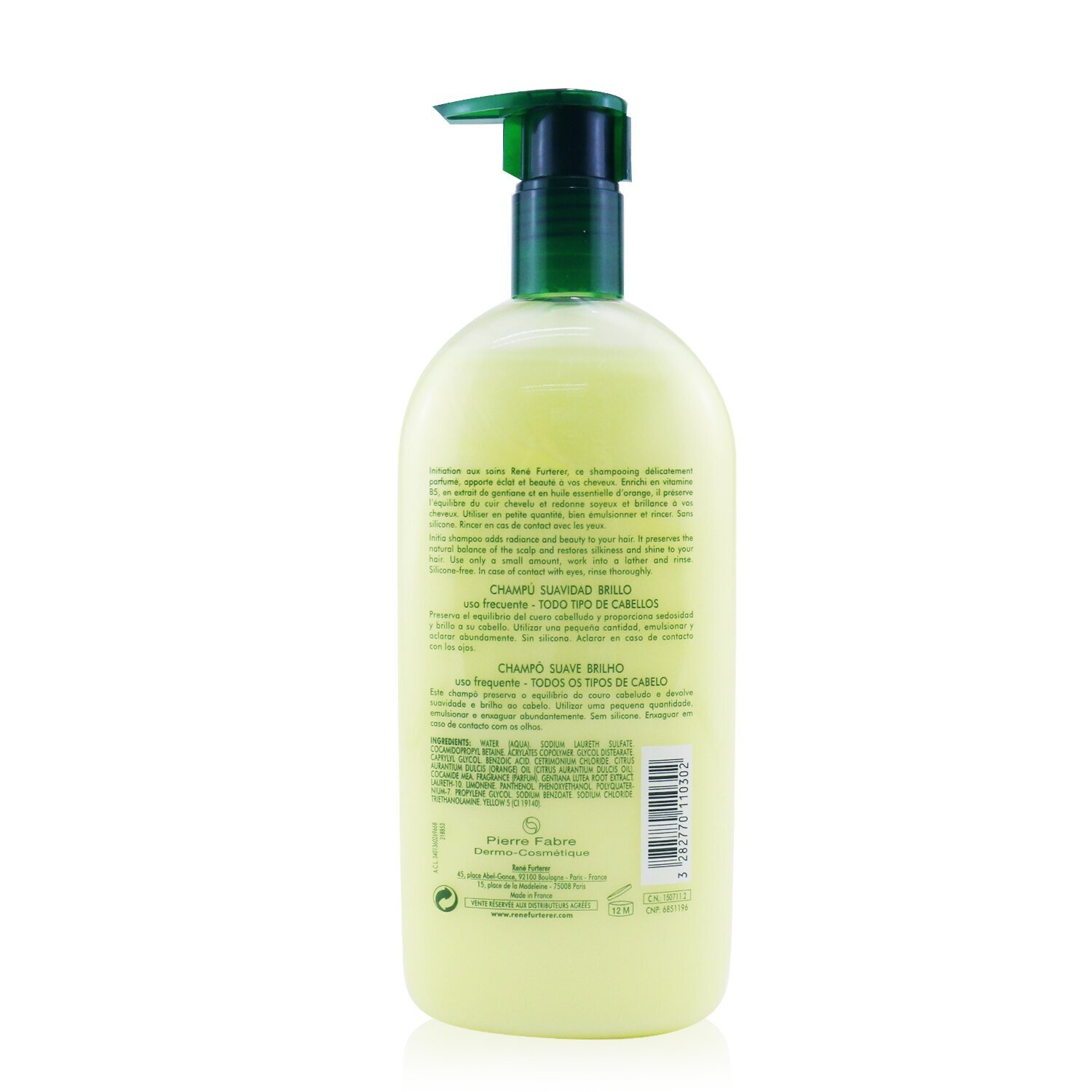 Rene Furterer Initia Softening Shine Shampoo 500ml/16.9oz