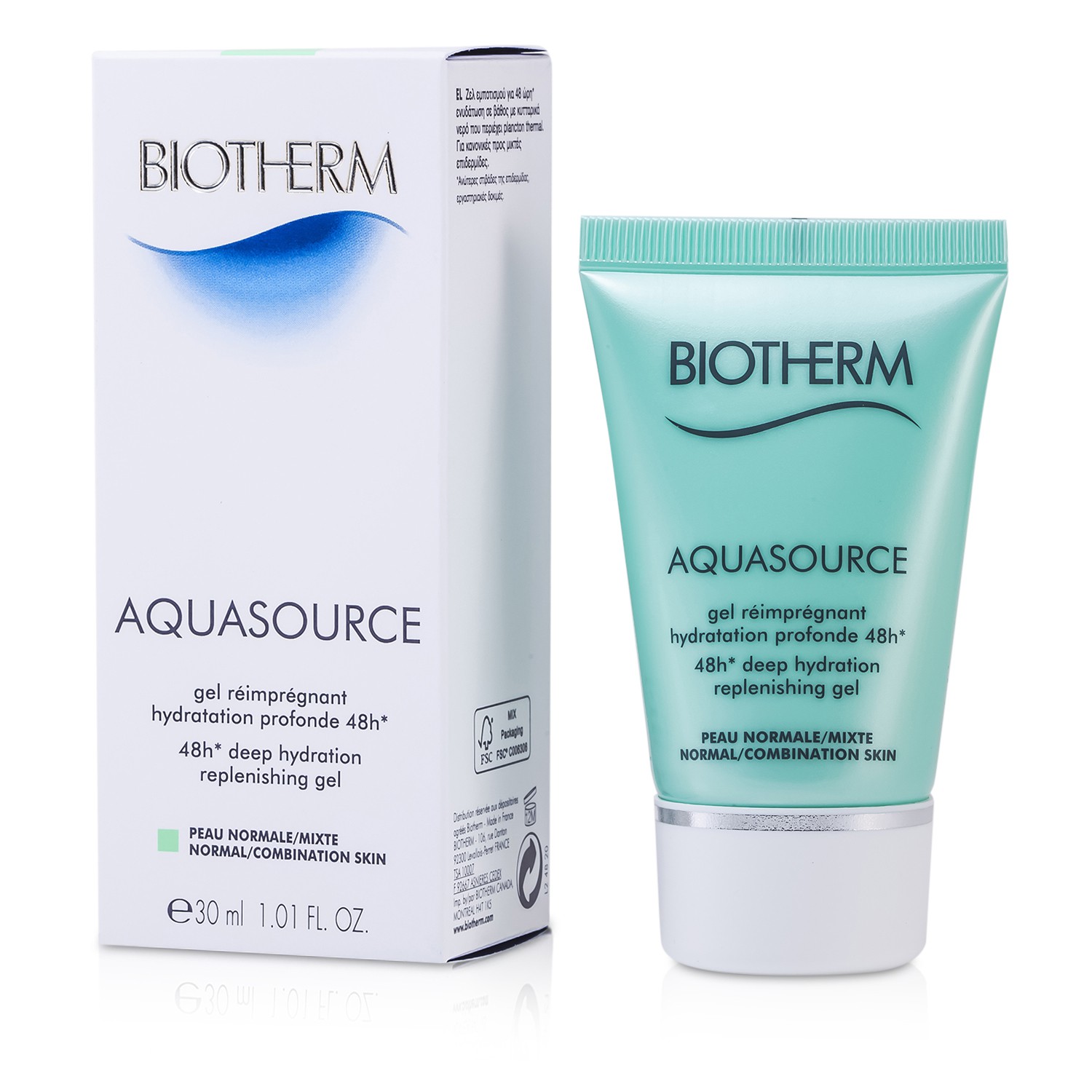 Biotherm Aquasource 48H Deep Hydration Replenishing Gel (Normal/Combination Skin) 30ml/1oz