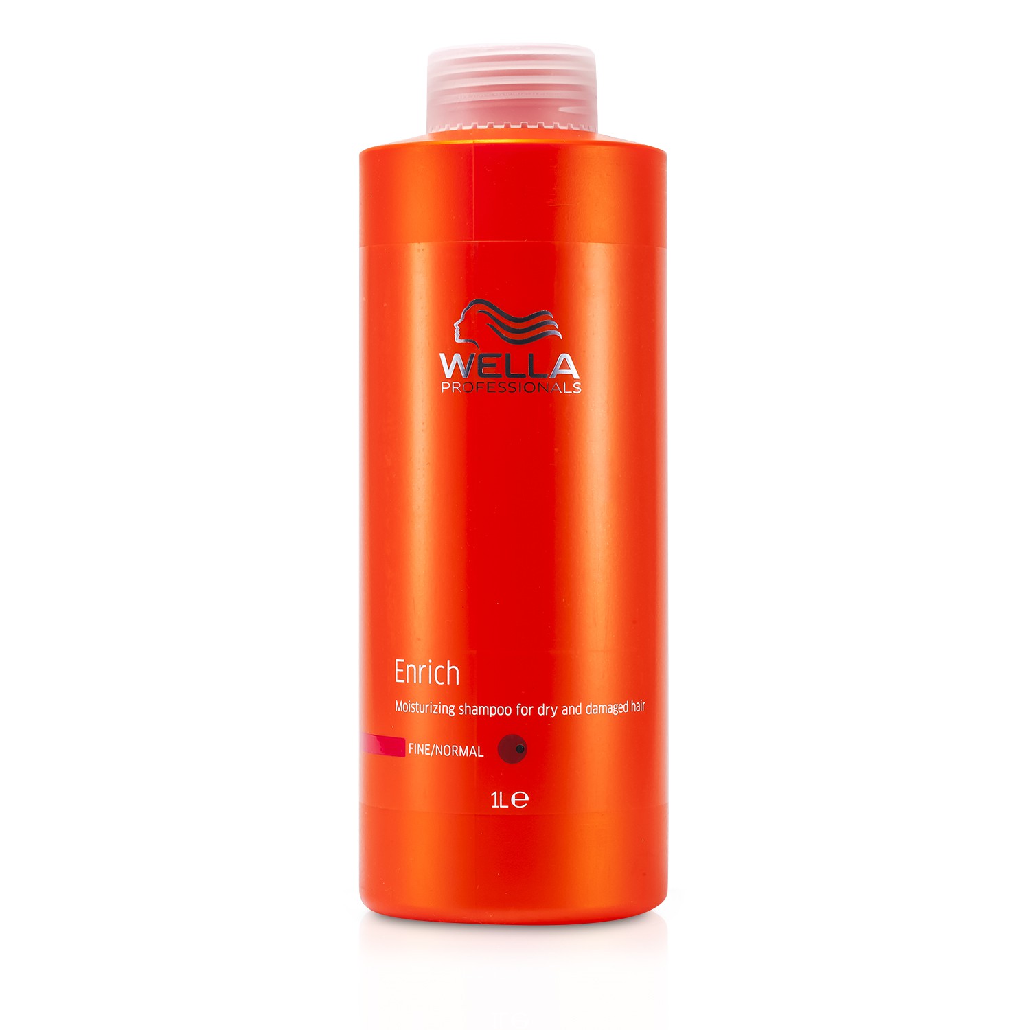 Wella Enrich Moisturizing Shampoo For Dry & Damaged Hair (Fine/Normal) 1000ml/33.8oz