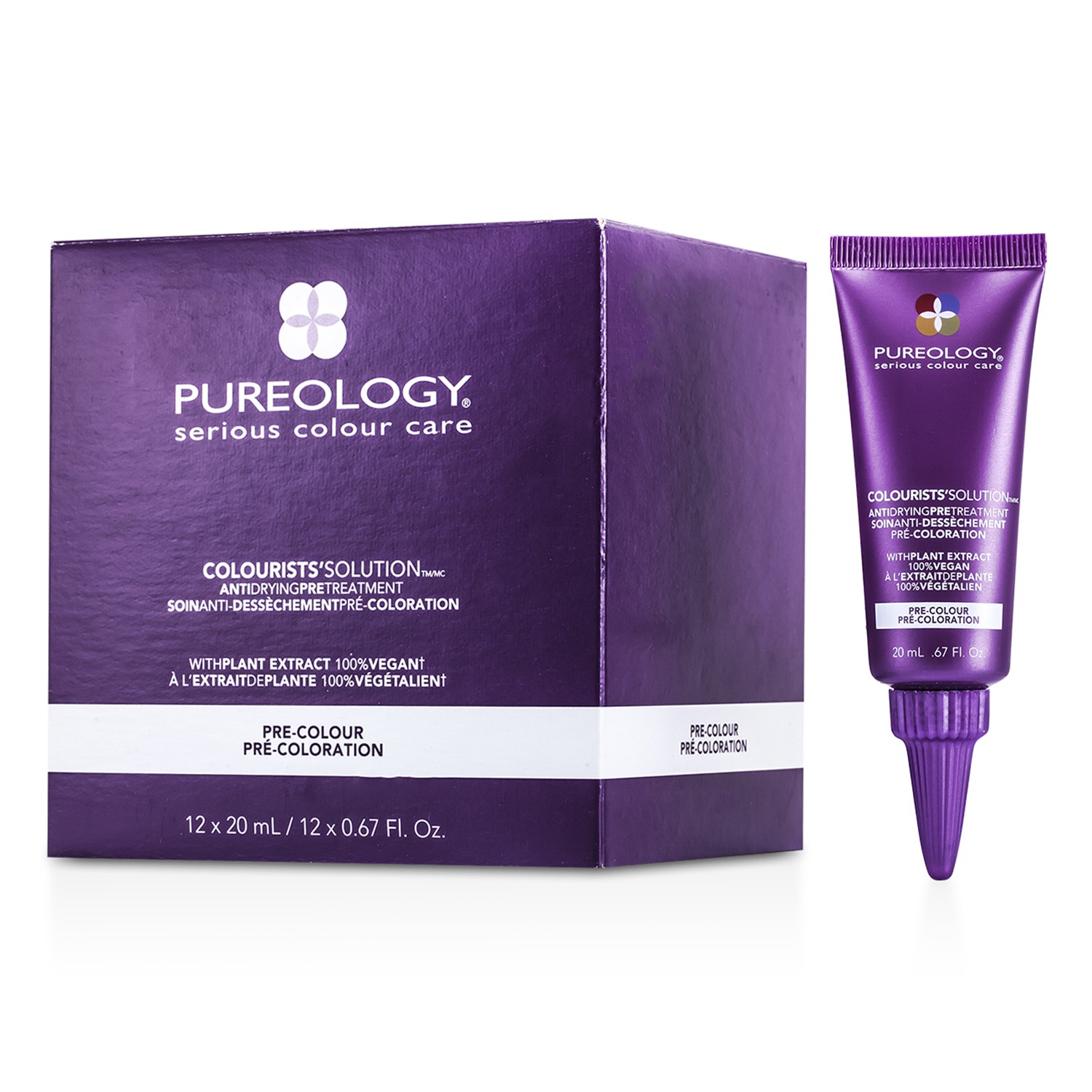 Pureology Colourists' Solution Anti Drying Pre Treatment 12x20ml/0.67oz