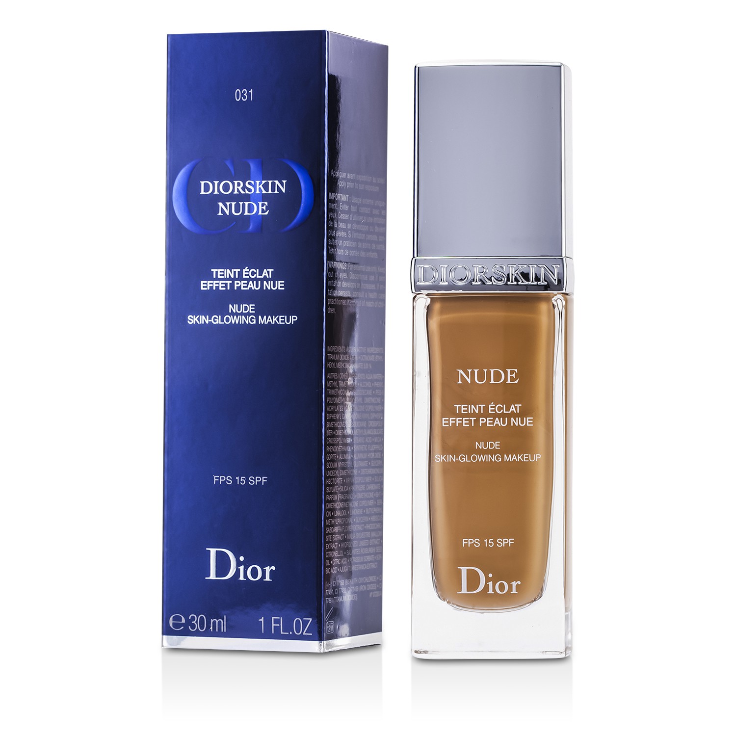 Christian Dior Base Diorskin Nude Skin Glowing Makeup SPF 15 30ml/1oz