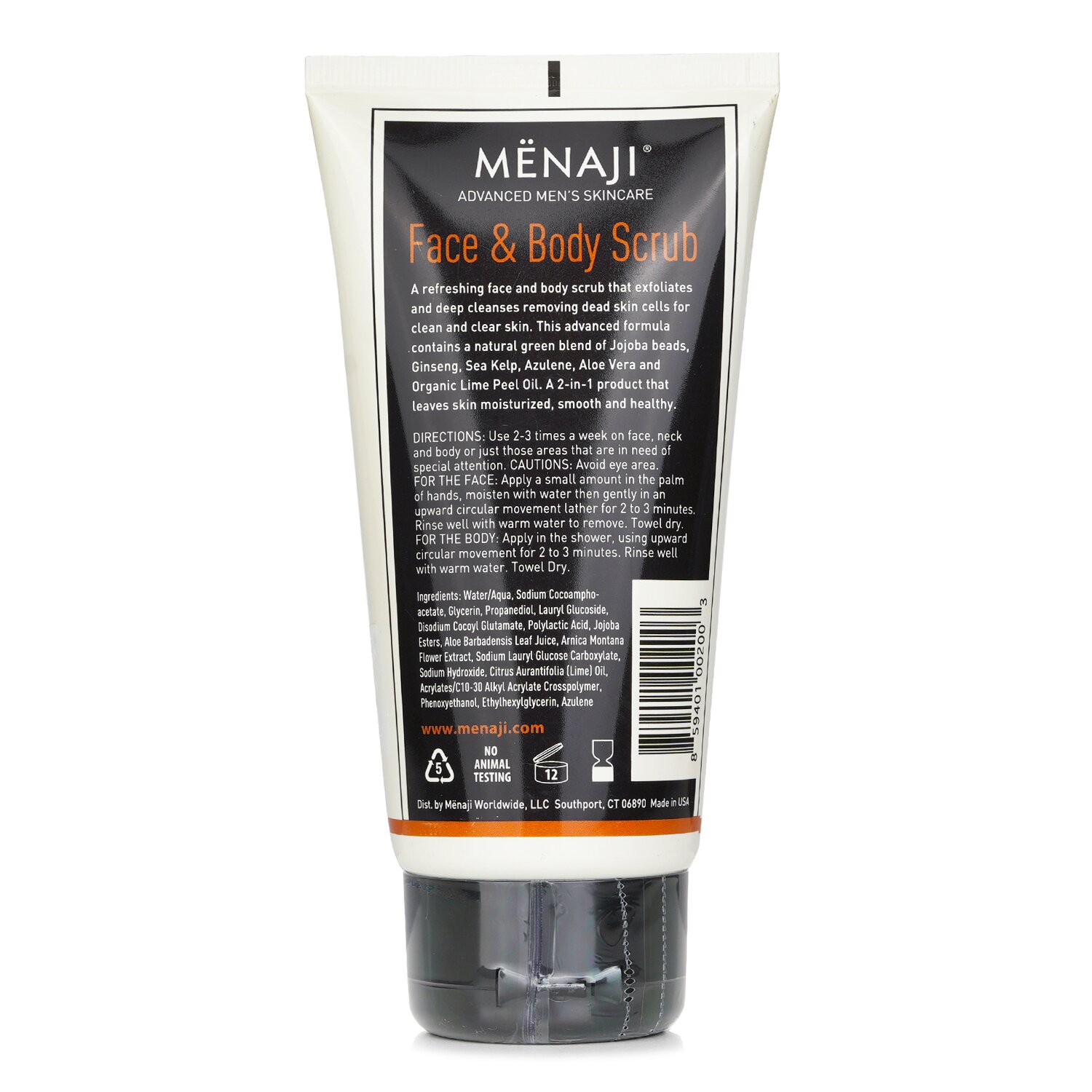 Menaji Obličejový a tělový peeling 170ml/5.75oz