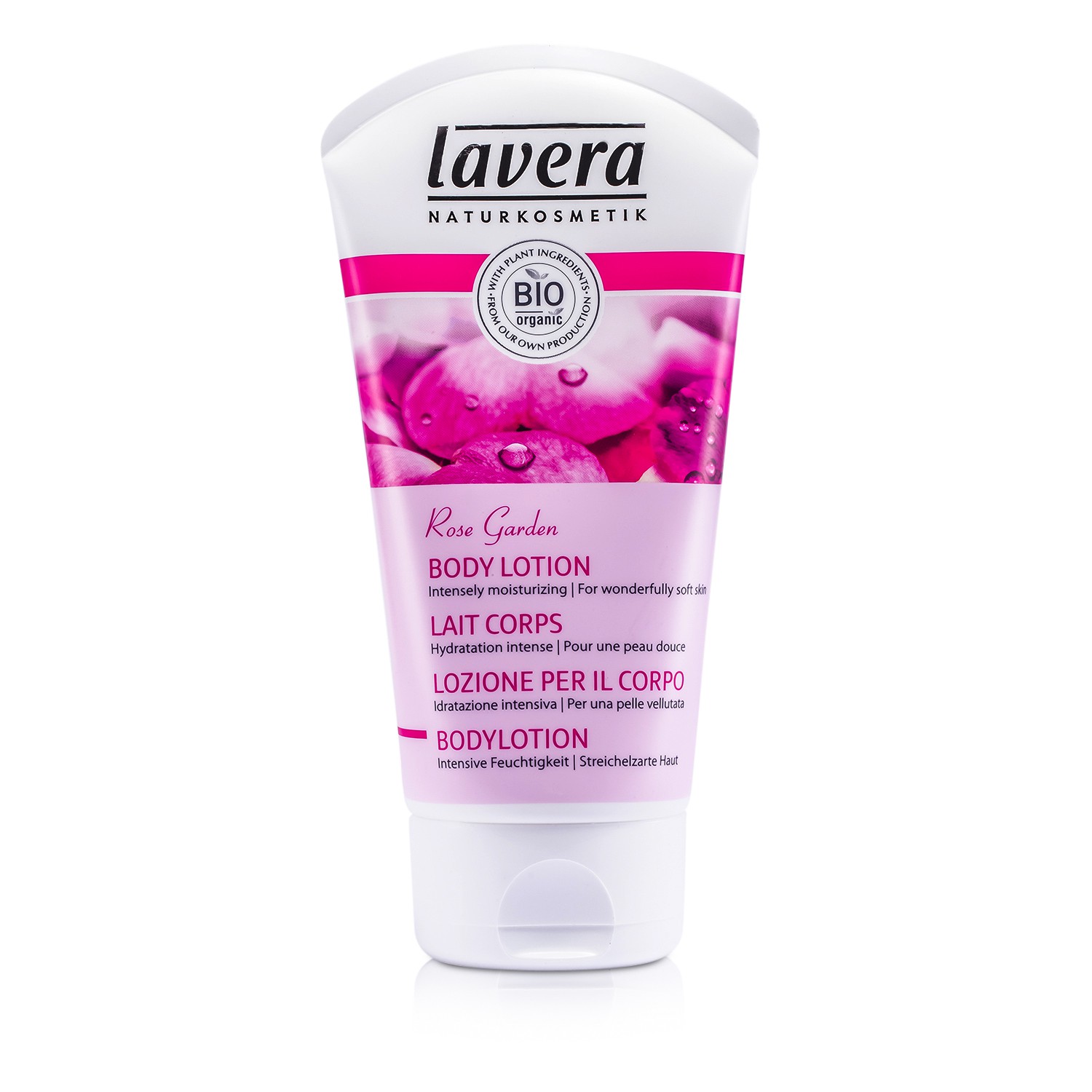 Lavera لوشن للجسم بالورد البري (لبشرة جميلة ناعمة) 150ml/5oz