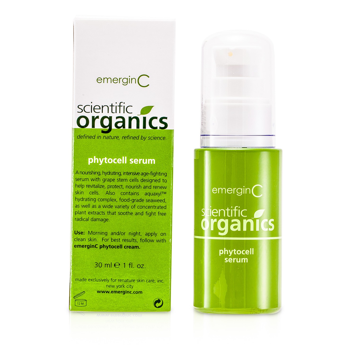 EmerginC Scientific Organics Phytocell Сыворотка 30ml/1oz