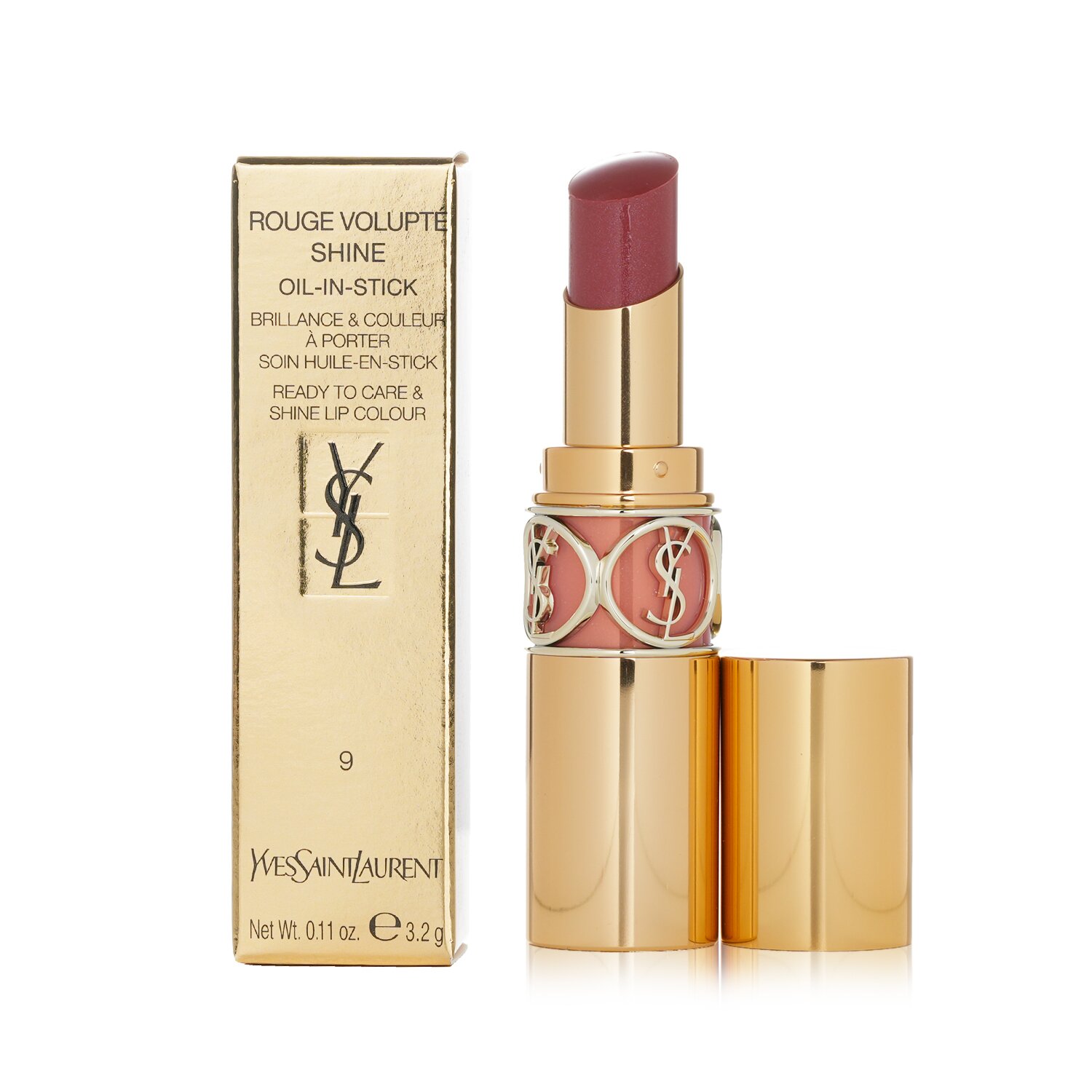 Yves Saint Laurent Rouge Volupte Shine Gincu Mengilat 3.2g/0.11oz