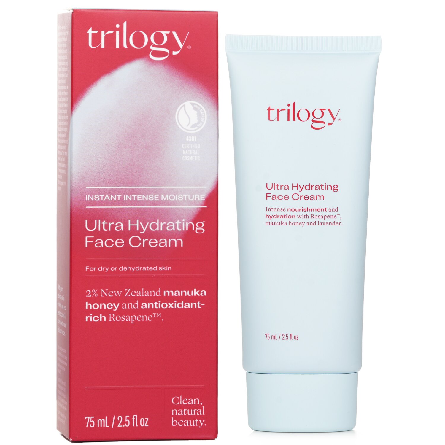 Trilogy Creme facial Ultra Hidratante 75ml/2.5oz