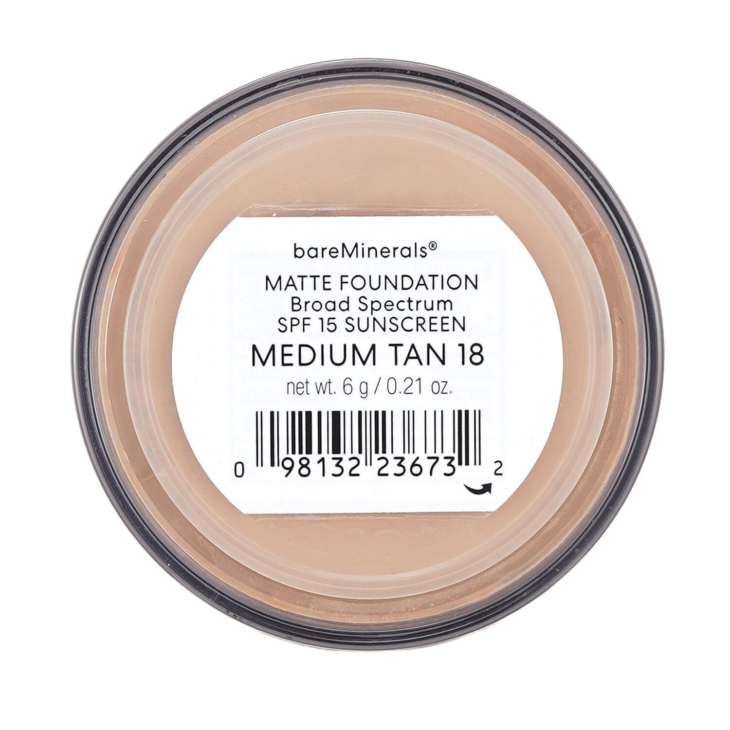 BareMinerals BareMinerals أساس غير لامع واسع التغطية SPF 15 6g/0.21oz