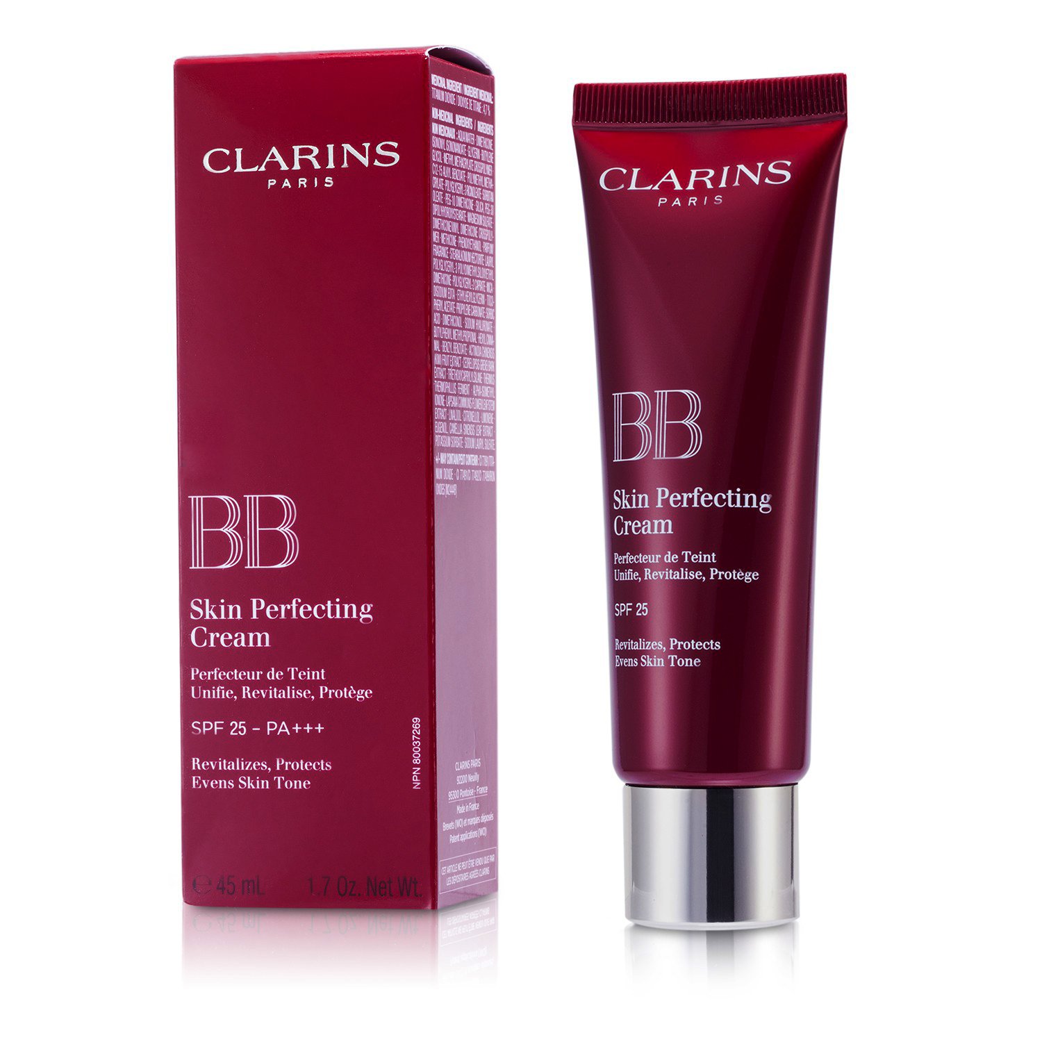 娇韵诗 Clarins BB护肤乳霜SPF25 45ml/1.7oz