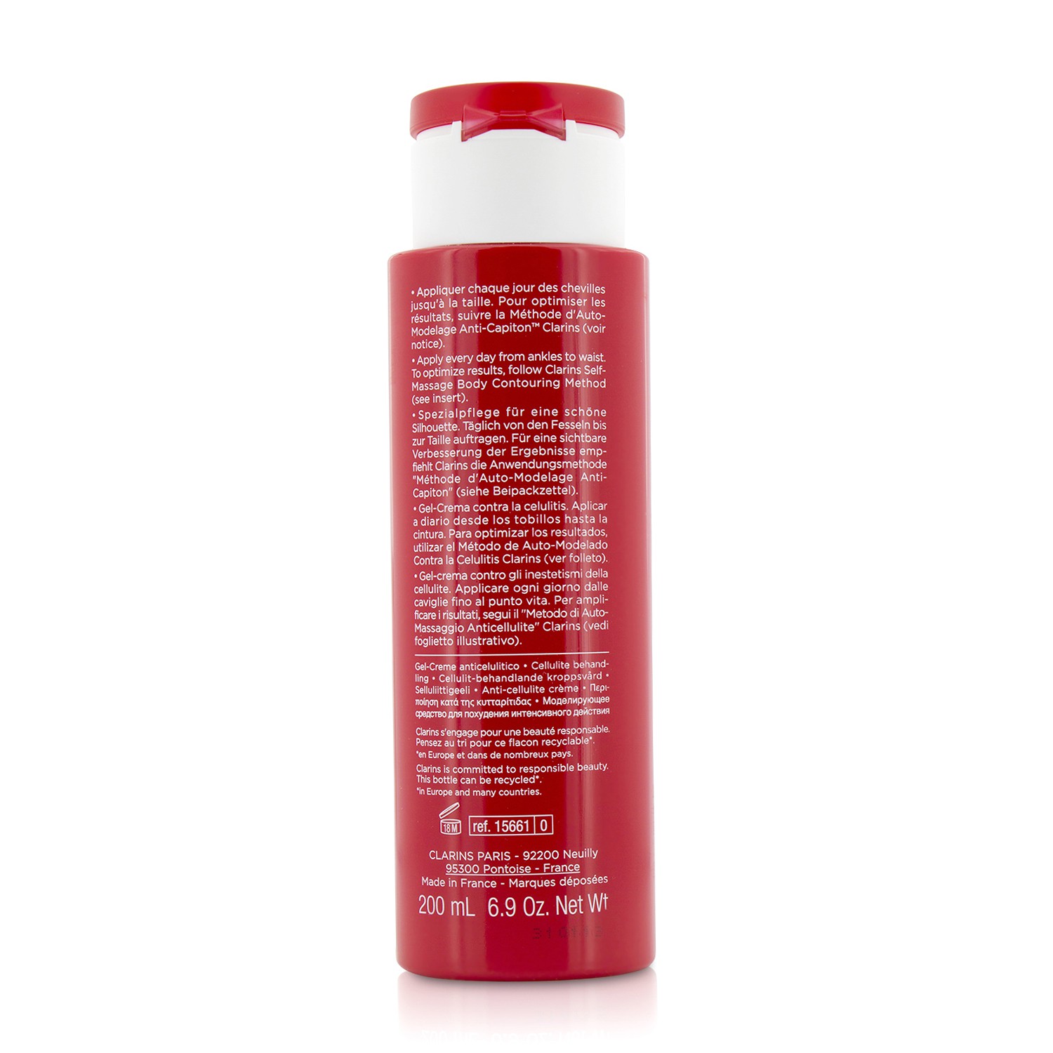 Clarins Body Lift Cellulite Control -selluliitin vastainen hoito 200ml/6.9oz