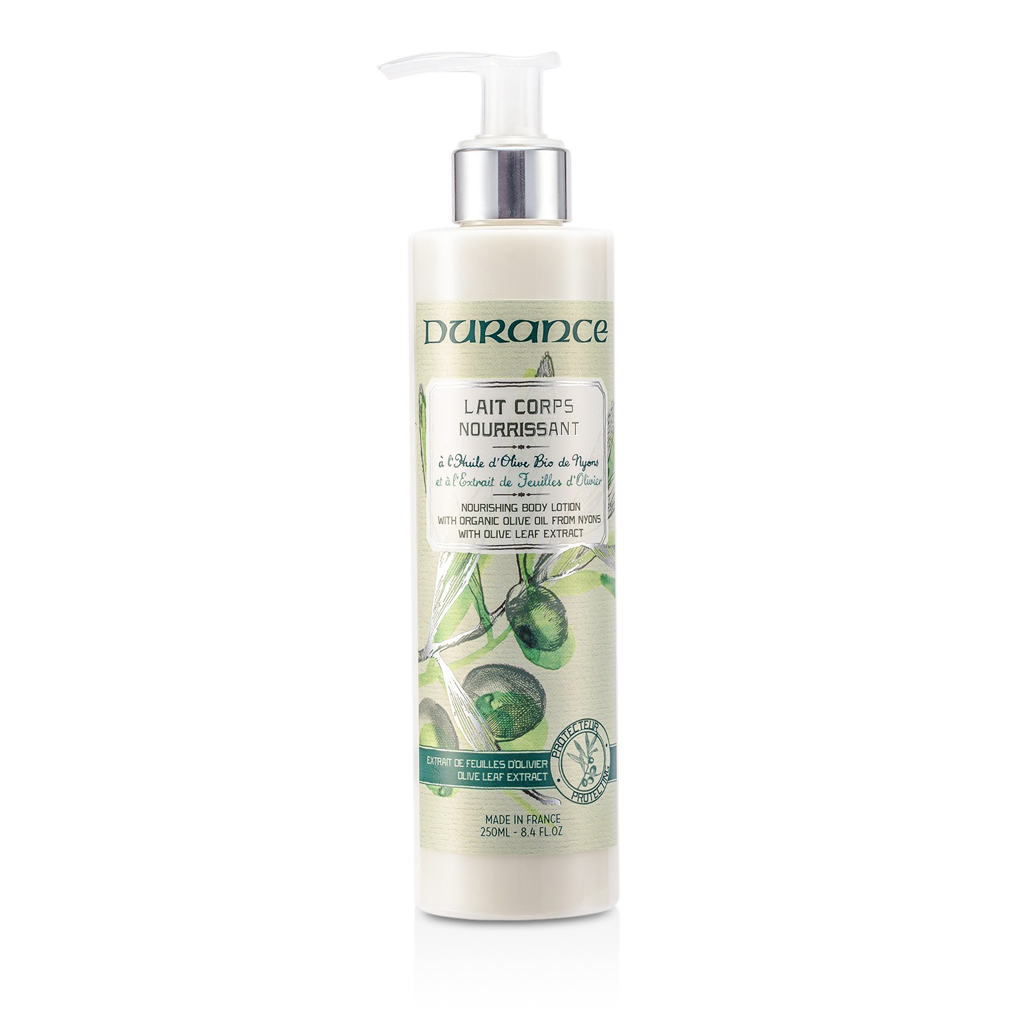 Durance Nourishing Body Lotion with Olive Leaf Extract 250ml/8.4oz