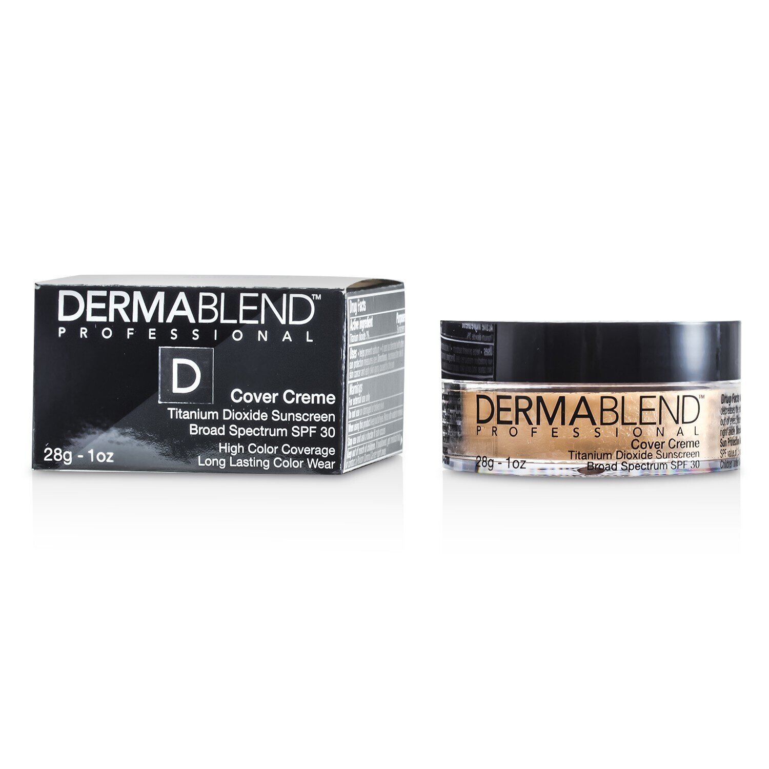 Dermablend Örtücü Krem Geniş Spektrli SPF30 (Güclü Rəngləyici Örtücü) 28g/1oz