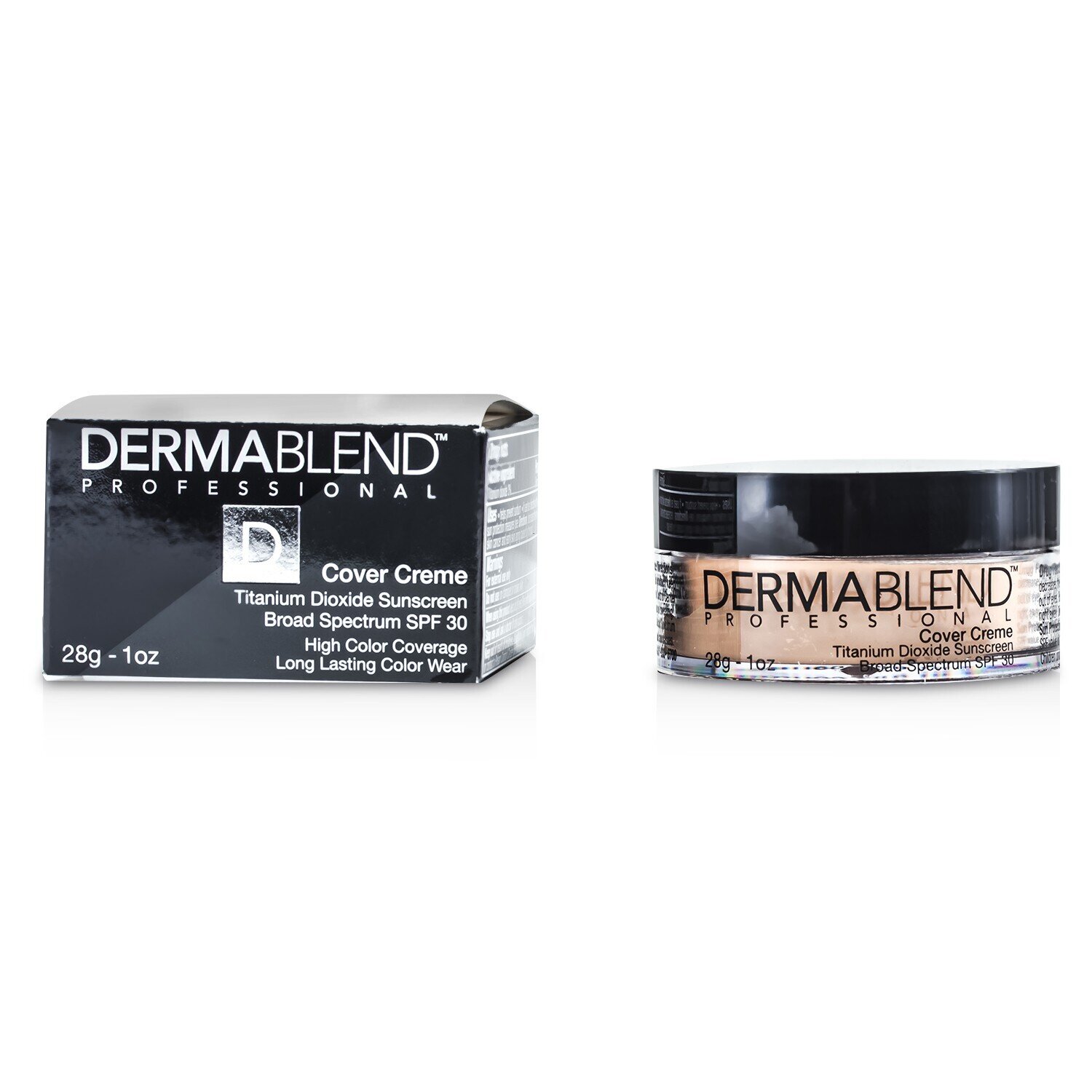 Dermablend Base en Crema Espectro Amplio SPF 30 (Alta Cobertura de Color) 28g/1oz