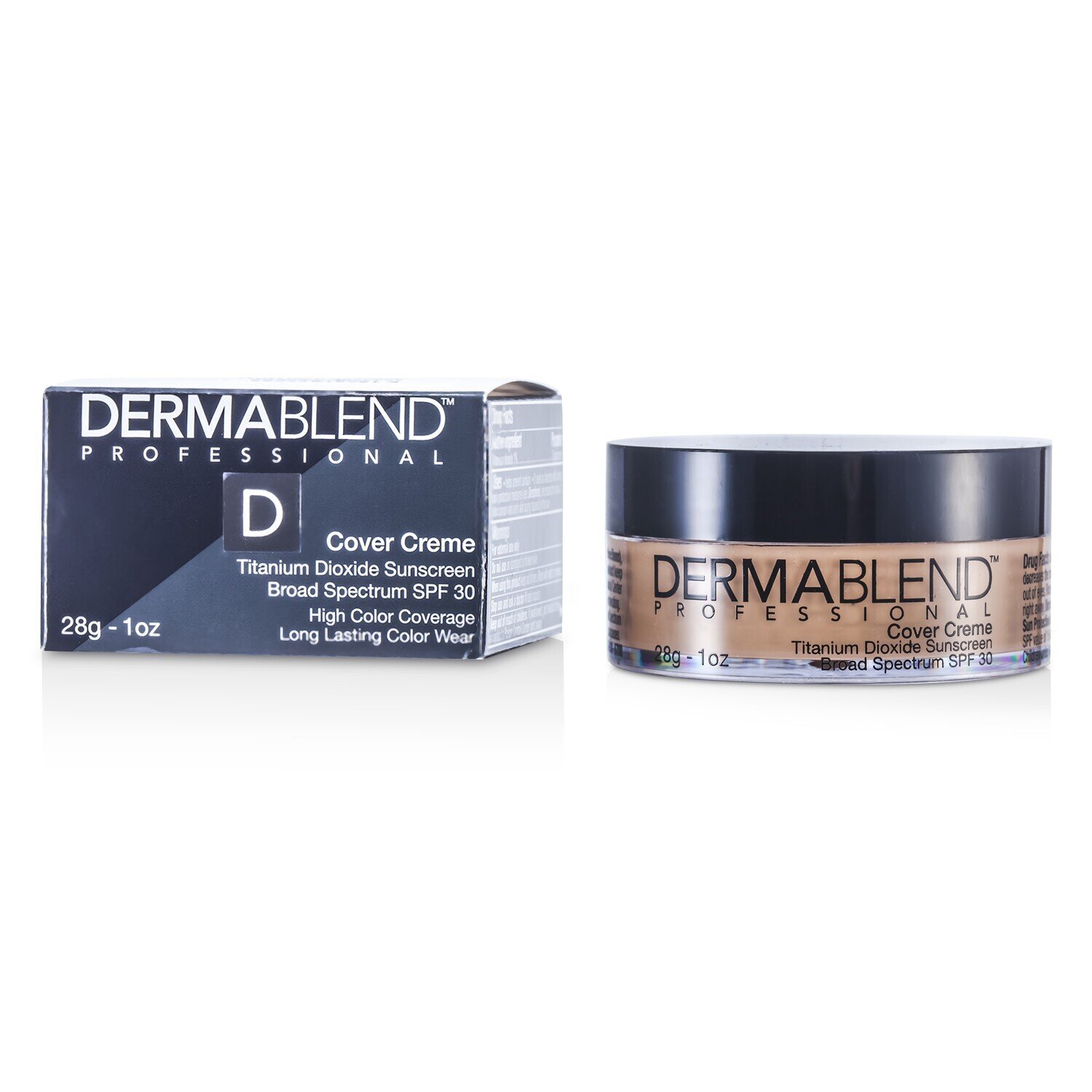 Dermablend Base Cover Creme Broad Spectrum SPF 30 (Cobertura itensa) 28g/1oz