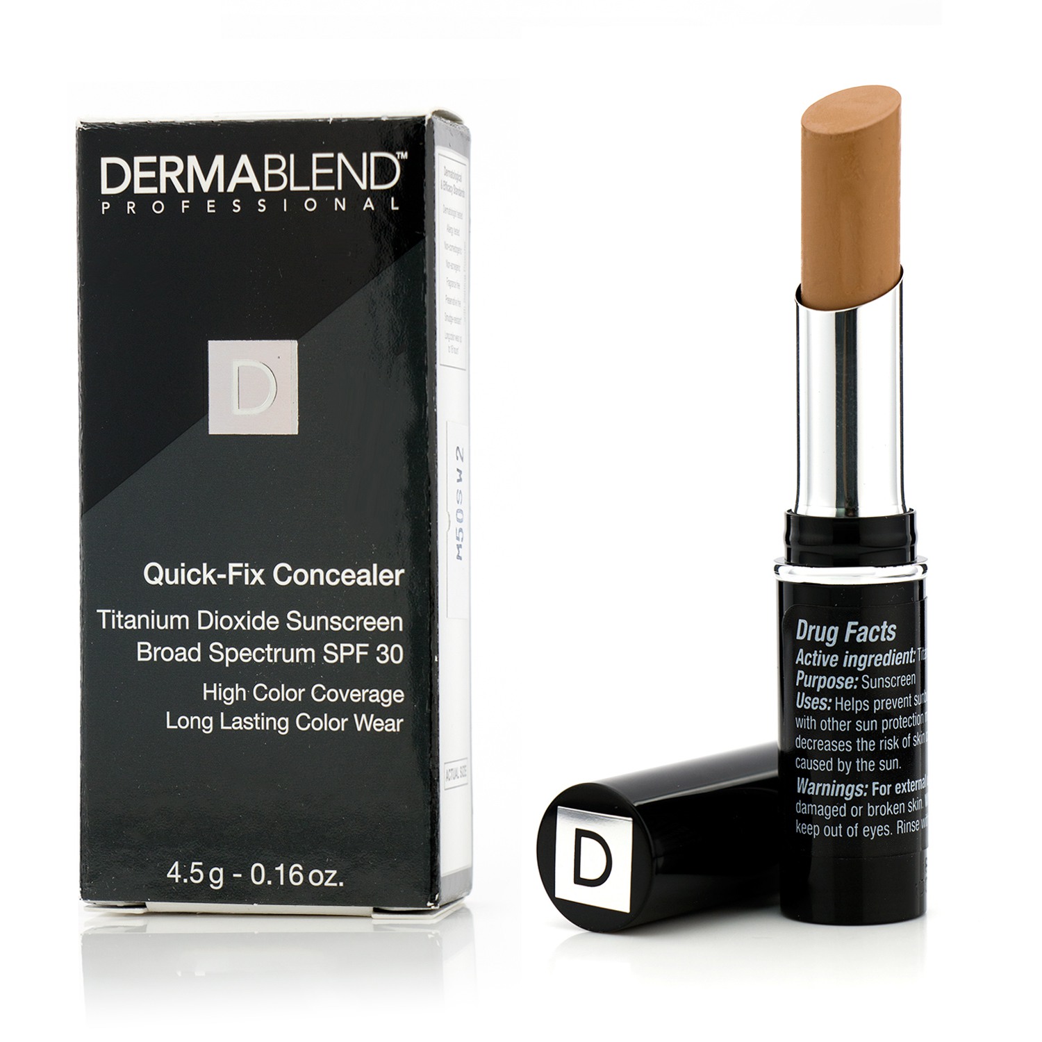 Dermablend Quick Fix Concealer Broad Spectrum SPF 30 (High Coverage, Long Lasting Color Wear) 4.5g/0.16oz