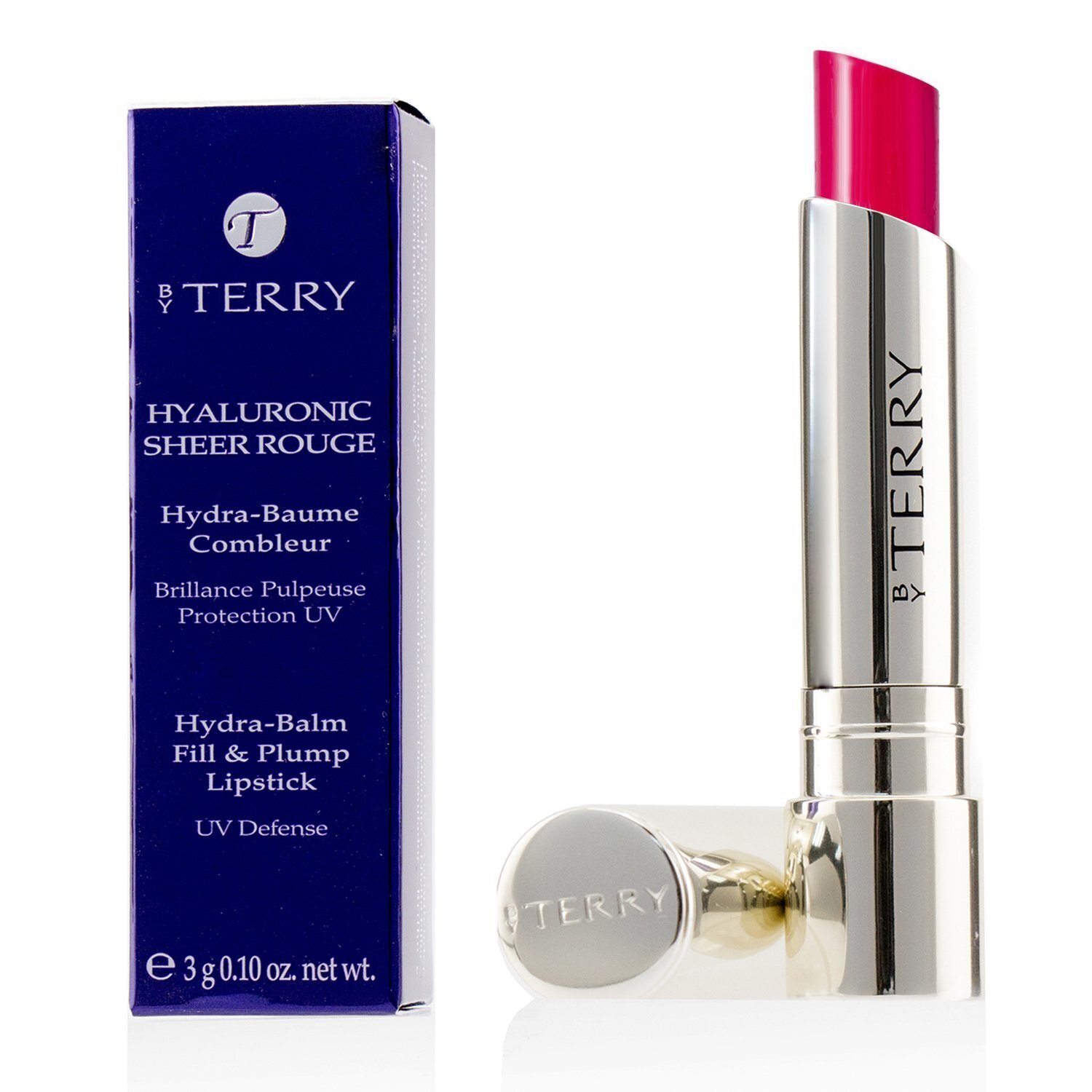 By Terry Hyaluronic Sheer Rouge أحمر شفاه وبلسم لتكبير وملئ الشفاه (واقي من الأشعة بالبنفسجية) 3g/0.1oz