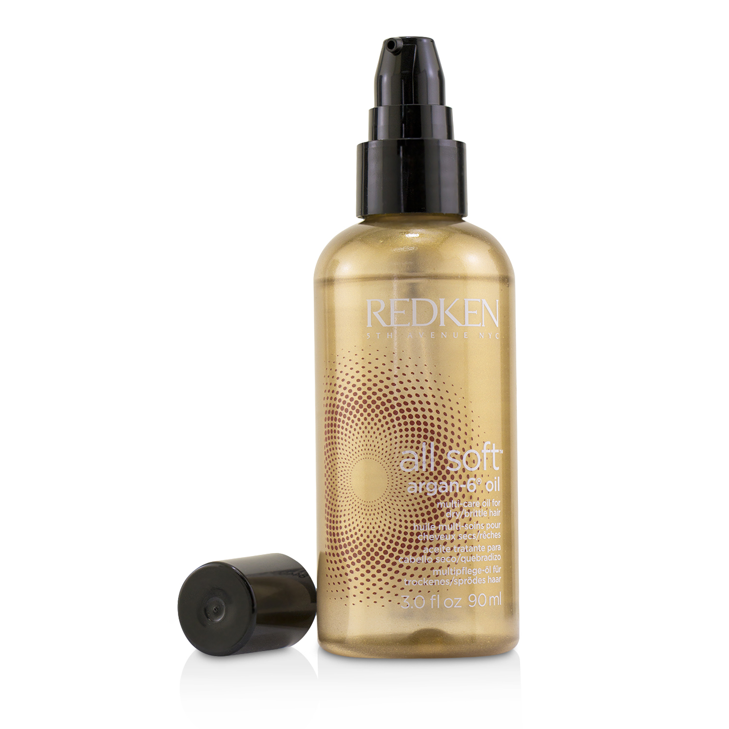 Redken All Soft Argan-6 Oil (Multi-Care Oil For Dry or Brittle Hair) 90ml/3oz