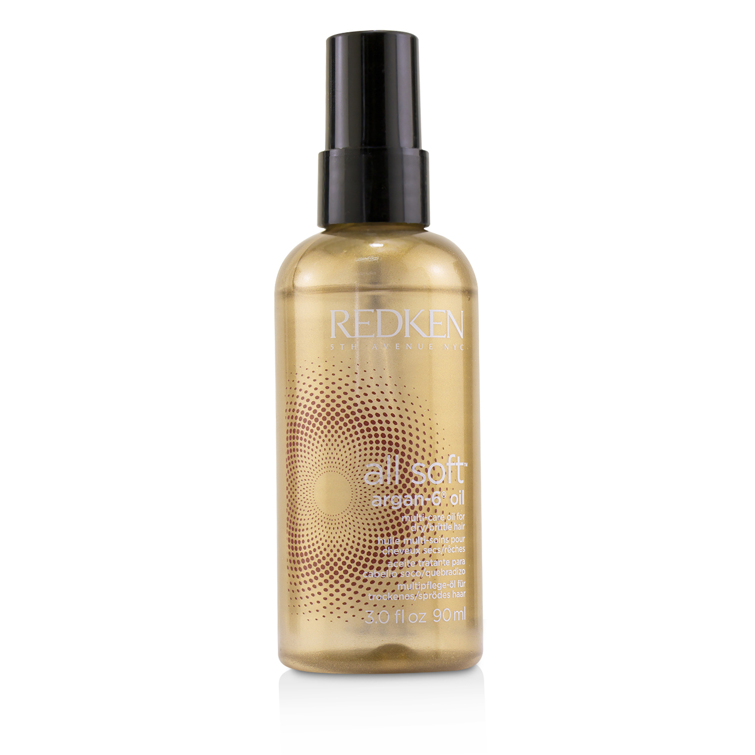 Redken All Soft Argan-6 Oil (Multi-Care Oil For Dry or Brittle Hair) 90ml/3oz