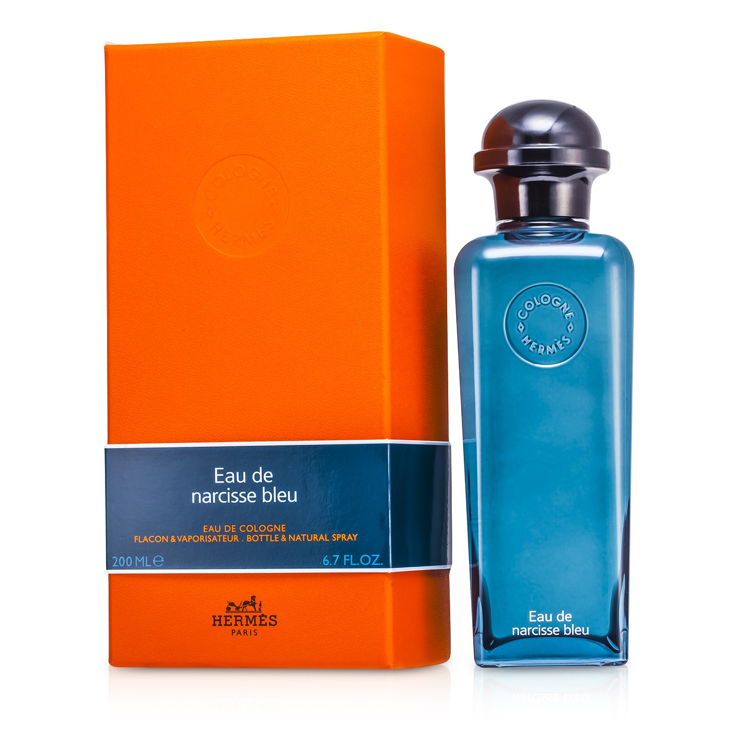 爱马仕  Hermes 蓝色水仙花 古龙水 200ml/6.7oz