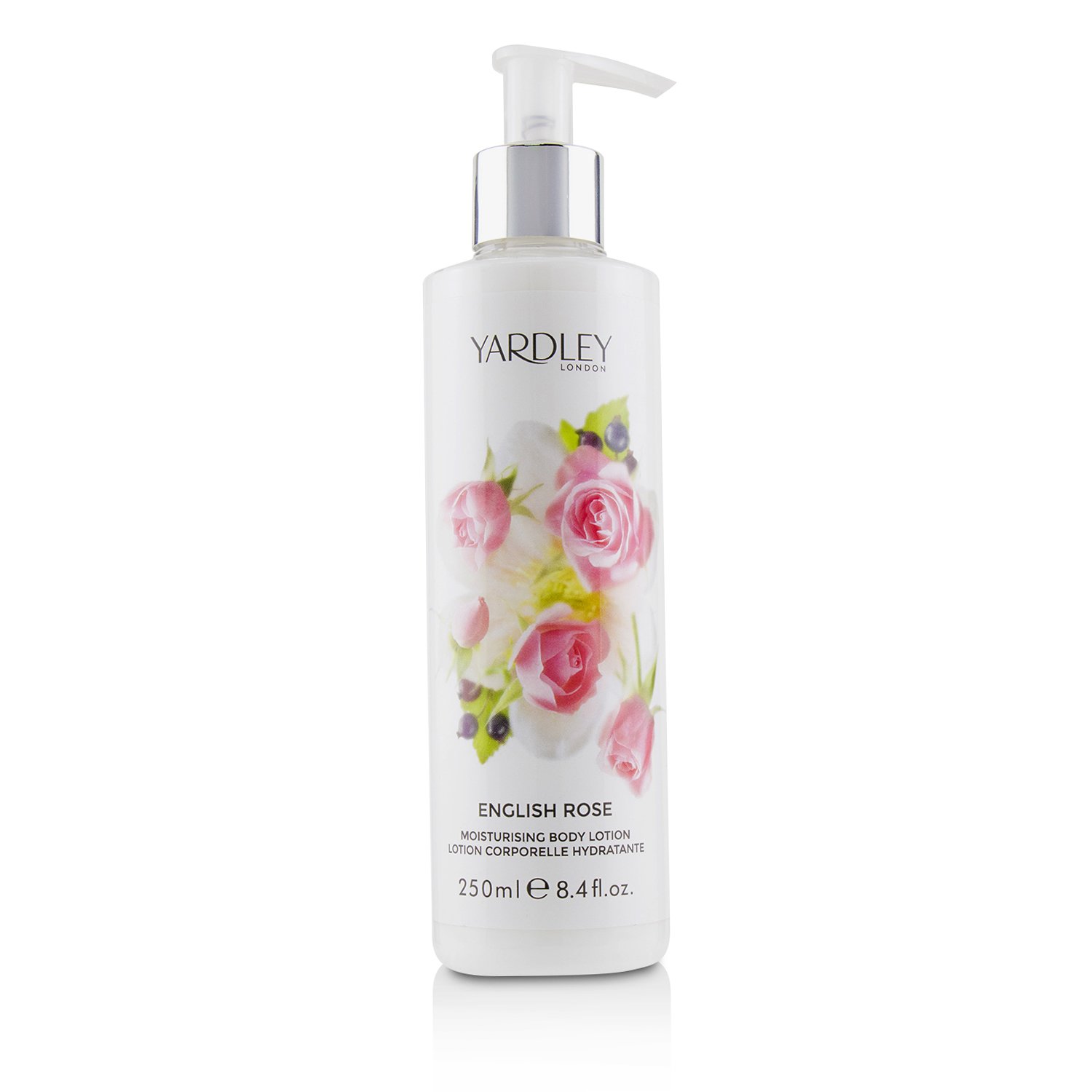 Yardley London English Rose مرطب غسول الجسم 250ml/8.4oz