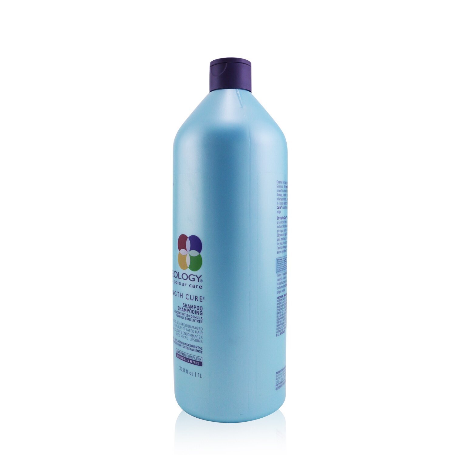 Pureology Strength Cure Shampoo - שמפו לשיקום שיער צבוע פגום/עם מיקרו-צלקות 1000ml/33.8oz